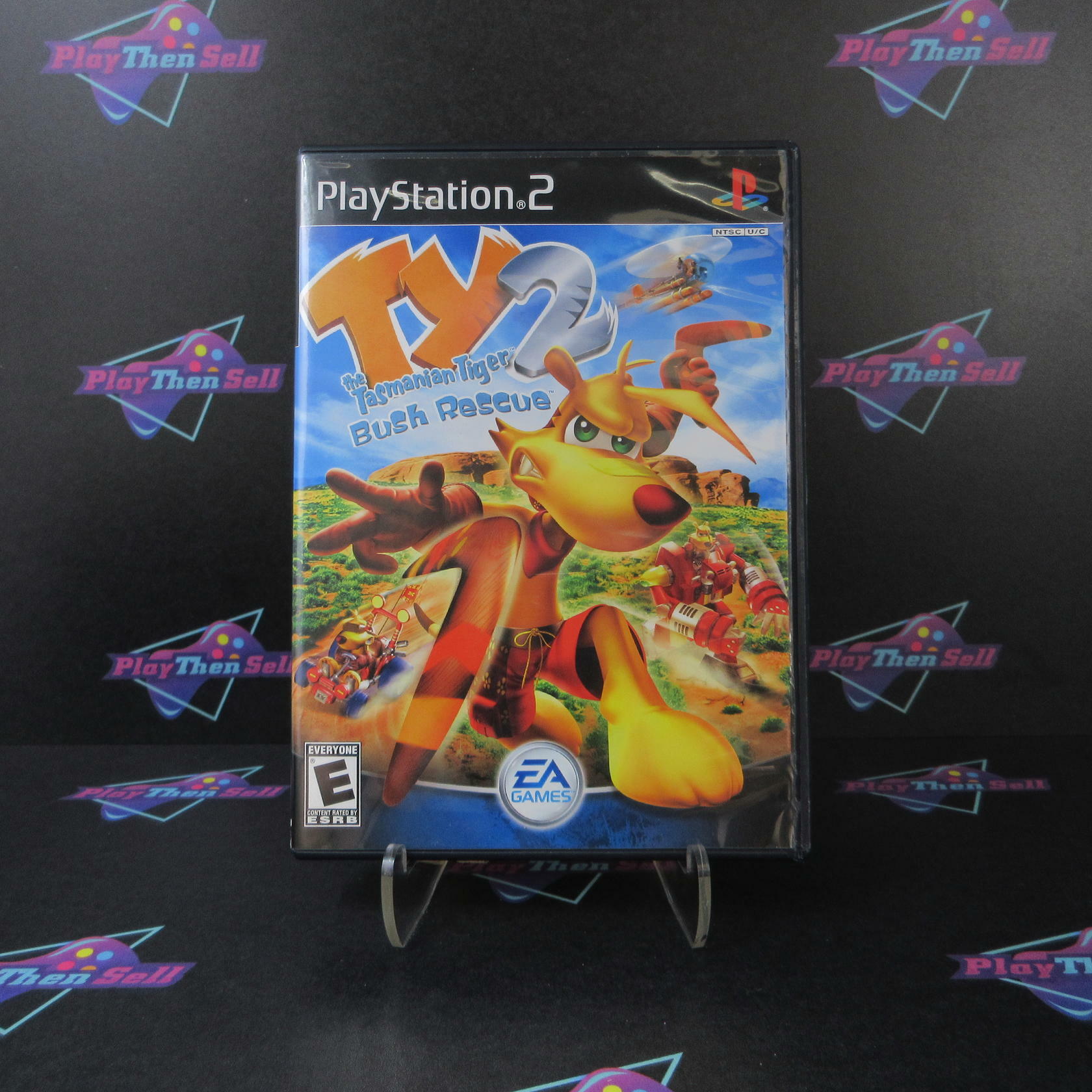 Ty the Tasmanian Tiger 2 Bush Rescue PS2 PlayStation 2 - Like New