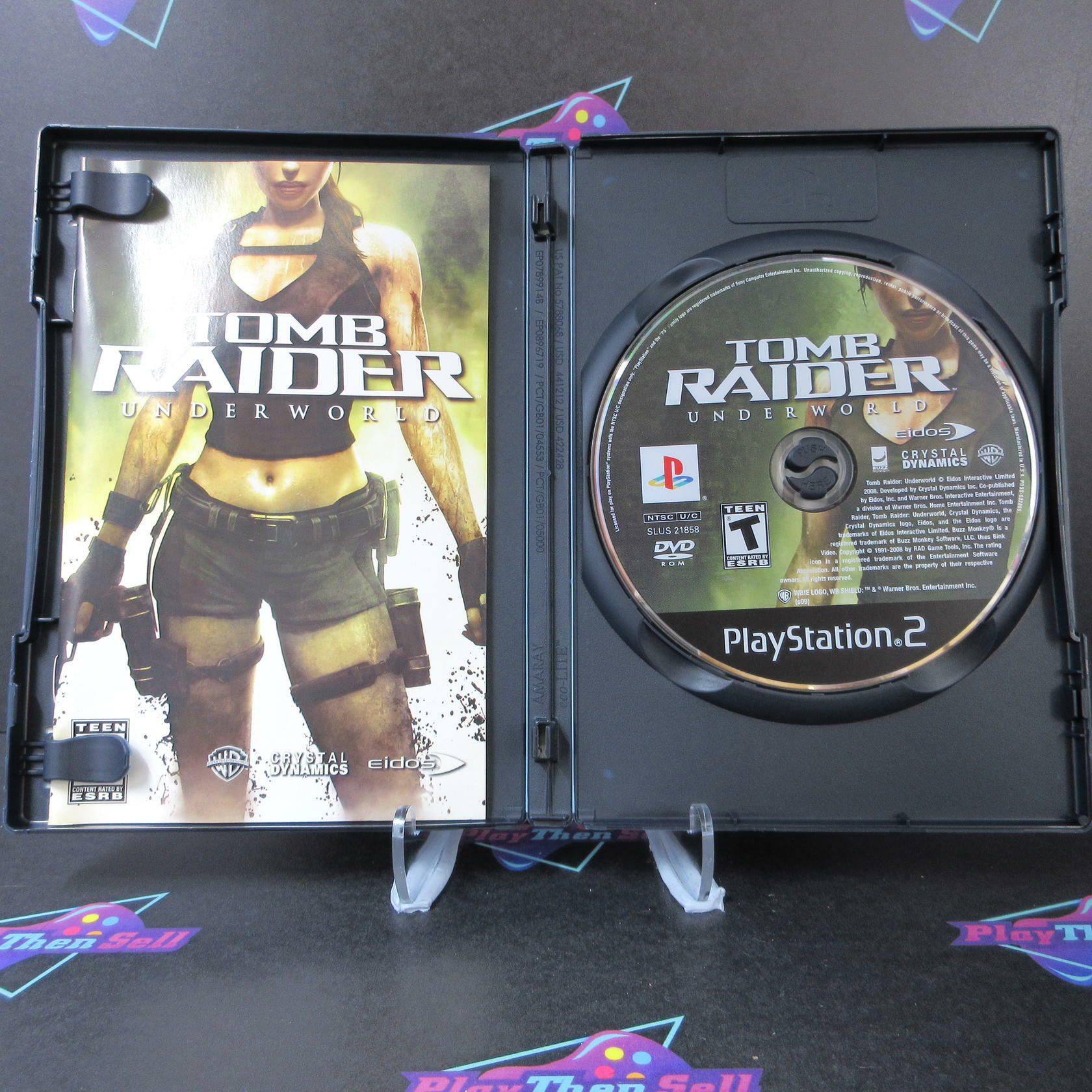 Tomb Raider Underworld PS2 PlayStation 2 - Like New
