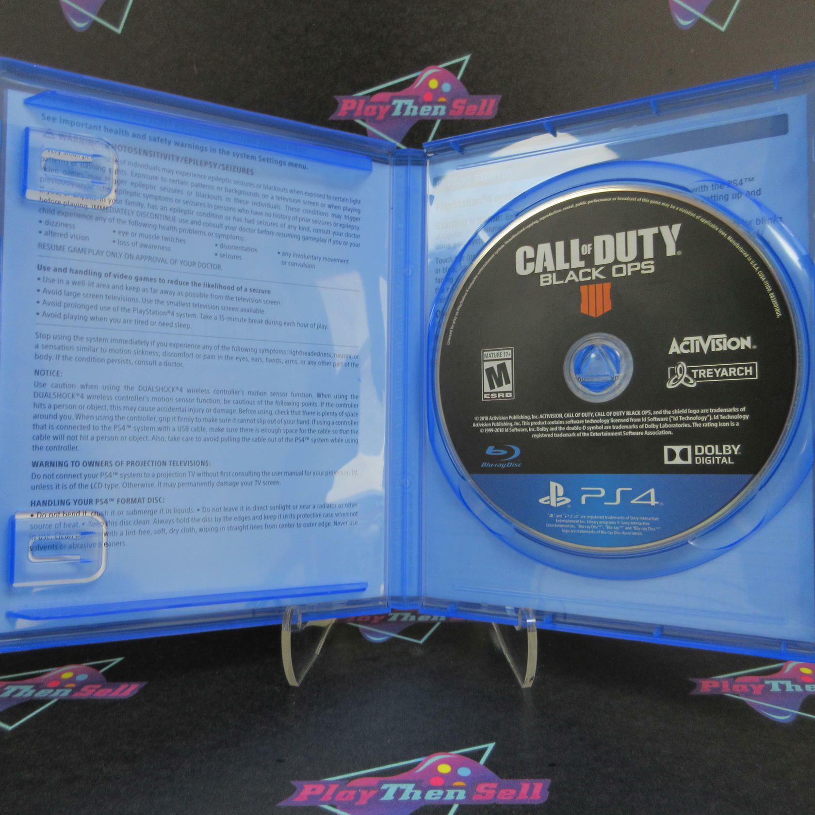 Call of Duty Black Ops 4 PS4 PlayStation 4 - Like New