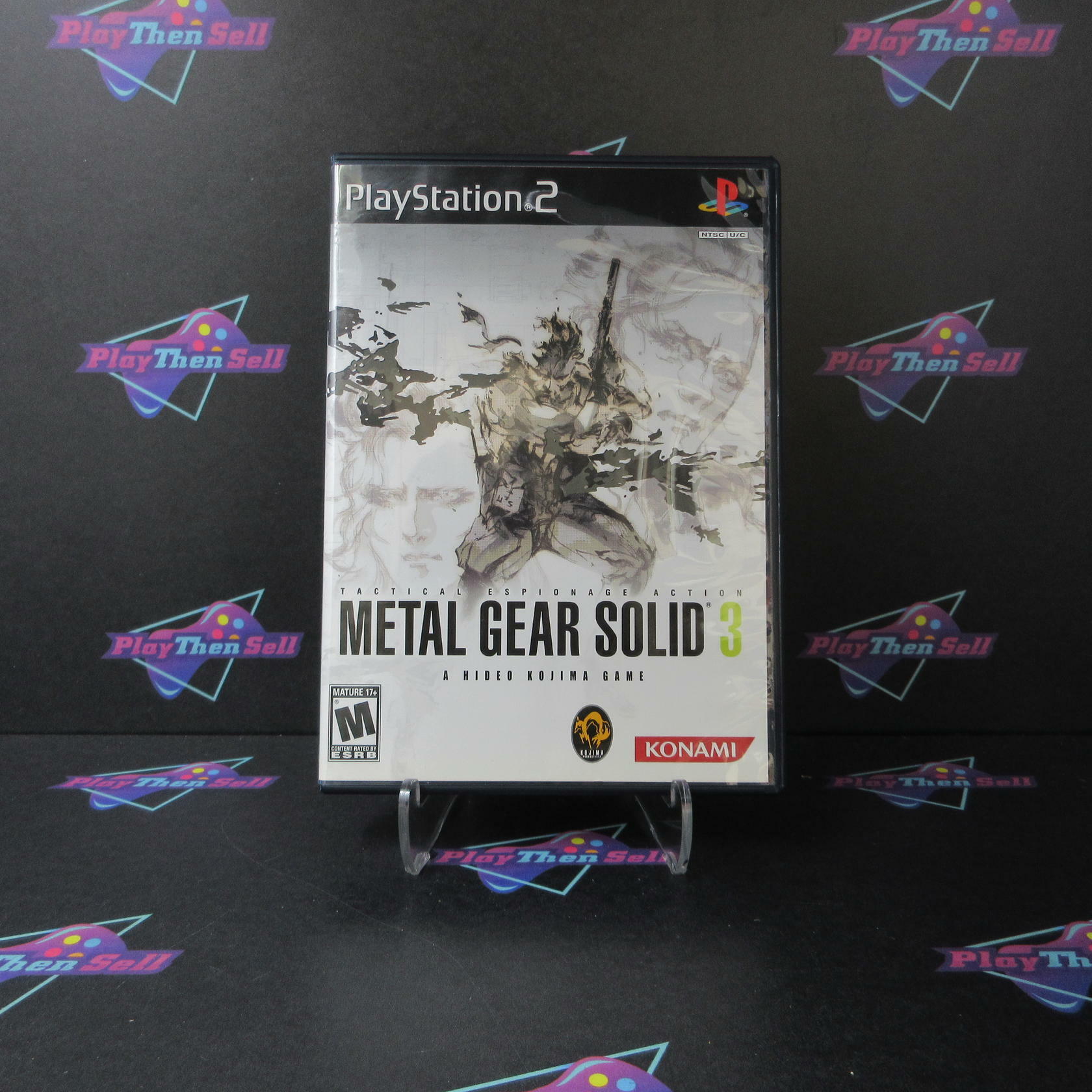 Metal Gear Solid 3 PS2 PlayStation 2 Essential - Like New