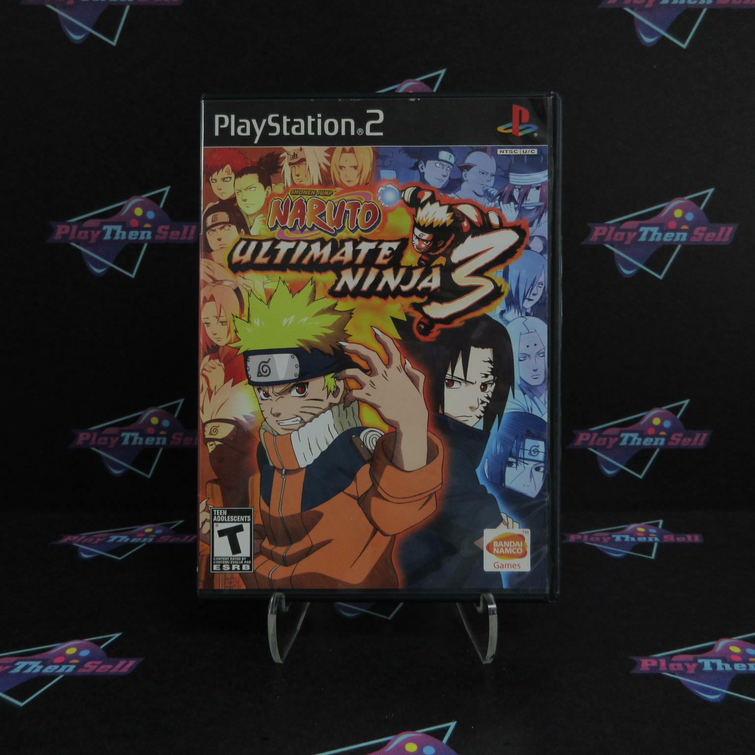 Naruto Ultimate Ninja 3 PS2 PlayStation 2 - Like New