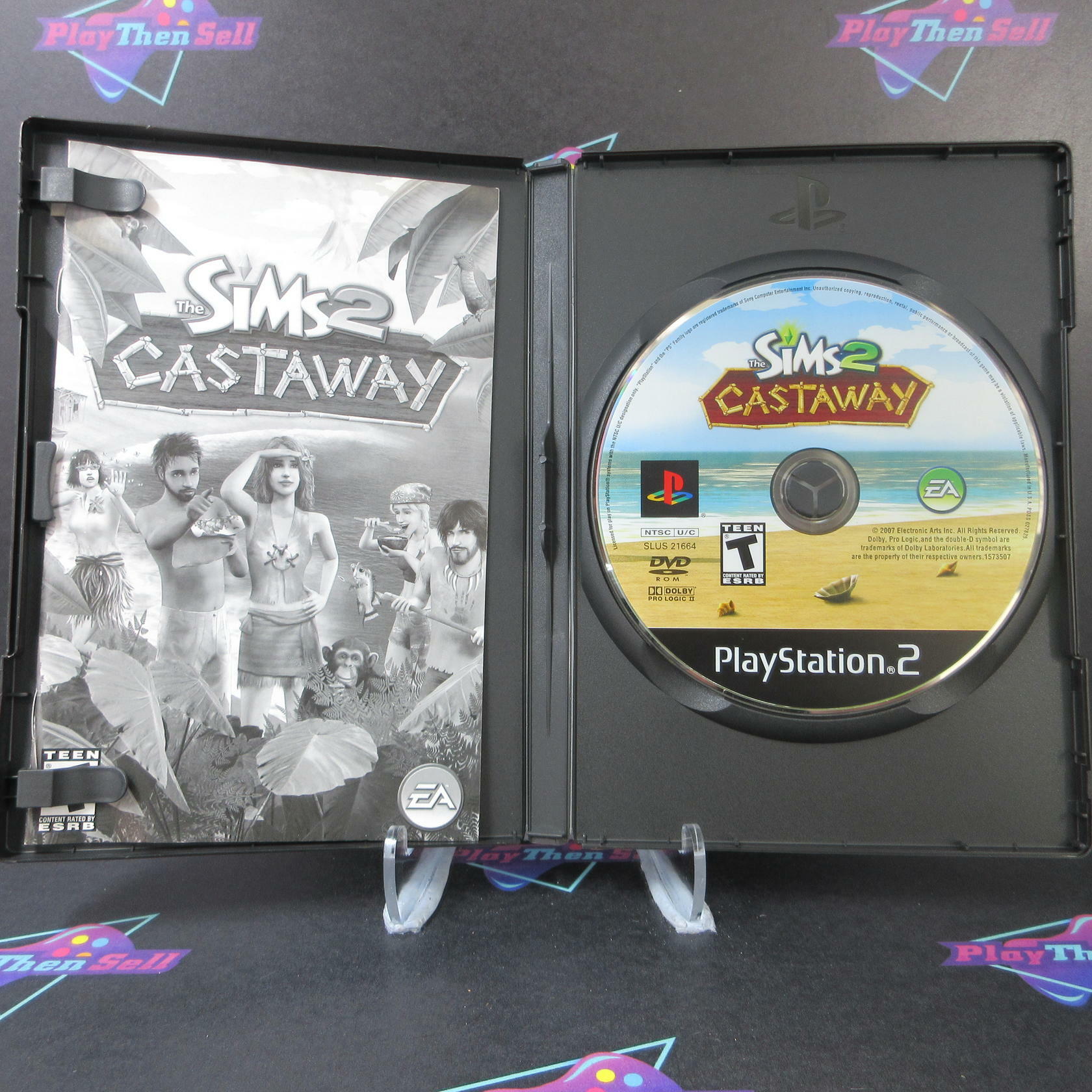 The Sims 2 Castaway PS2 PlayStation 2 - Like New