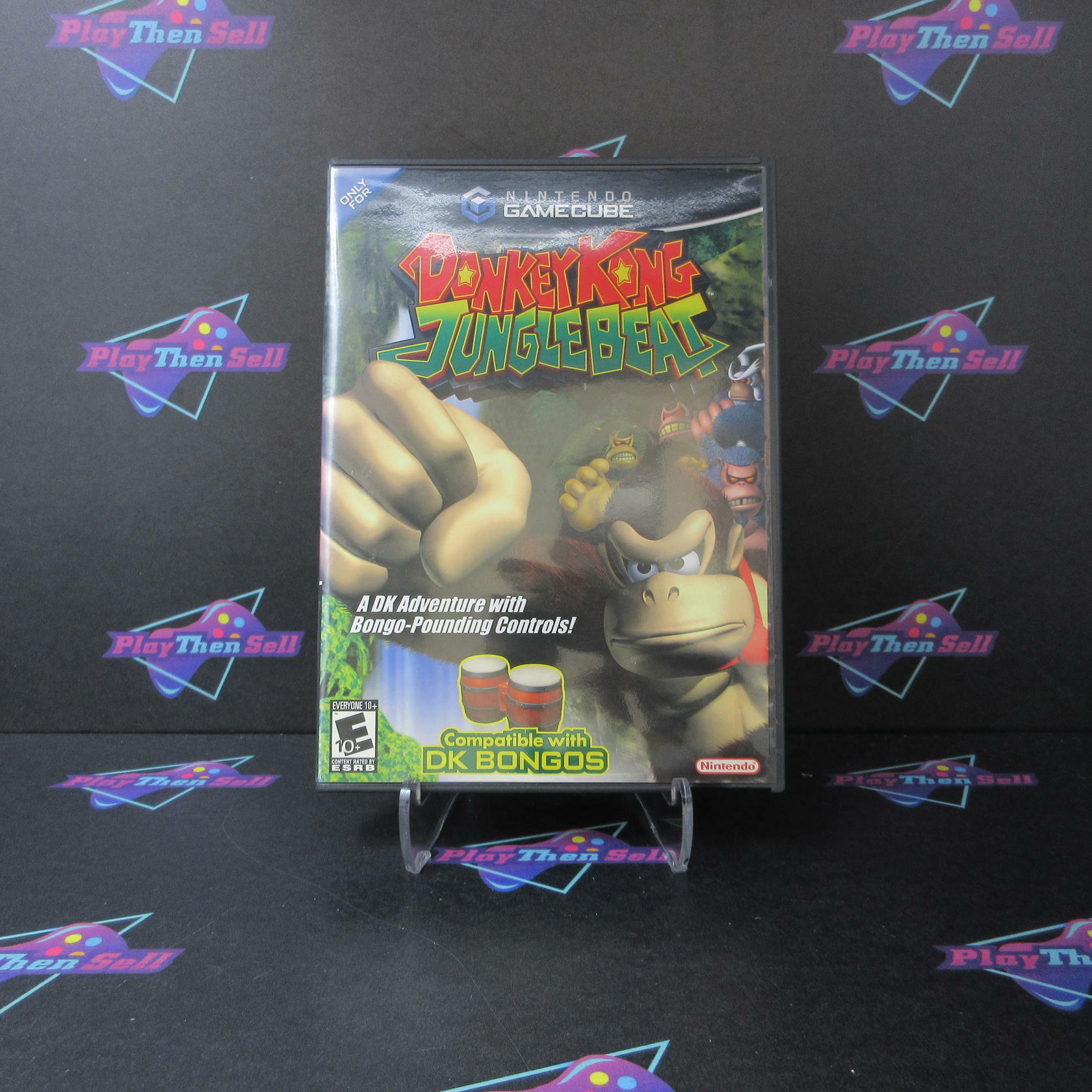 Donkey Kong Jungle Beat Nintendo Gamecube - Like New