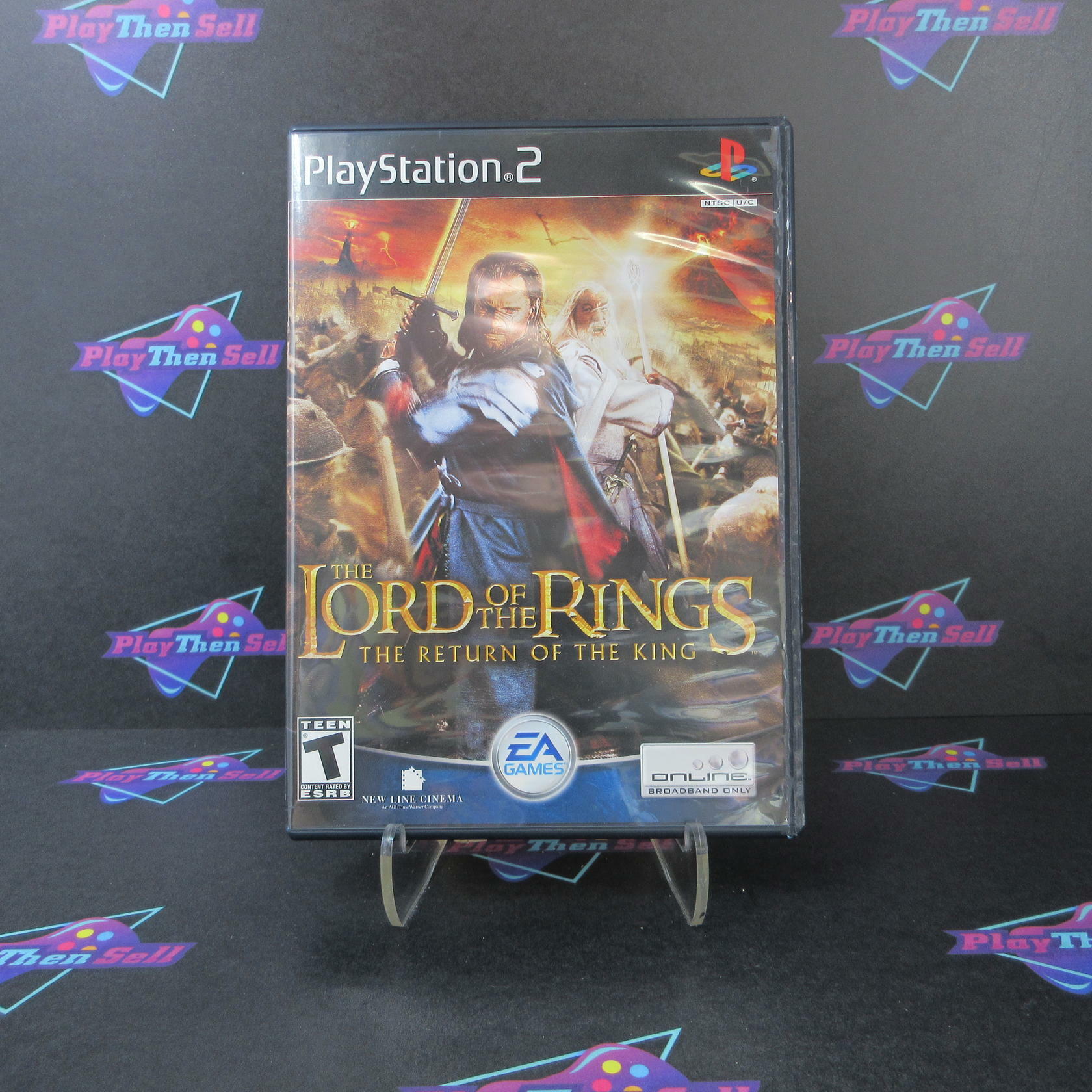 Lord of the Rings Return of the King PS2 PlayStation 2 - Like New