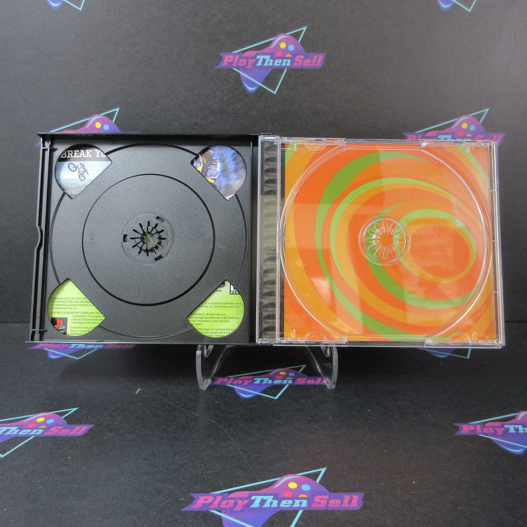 MTV Music Generator PS1 PlayStation 1 + Reg Card - Like New