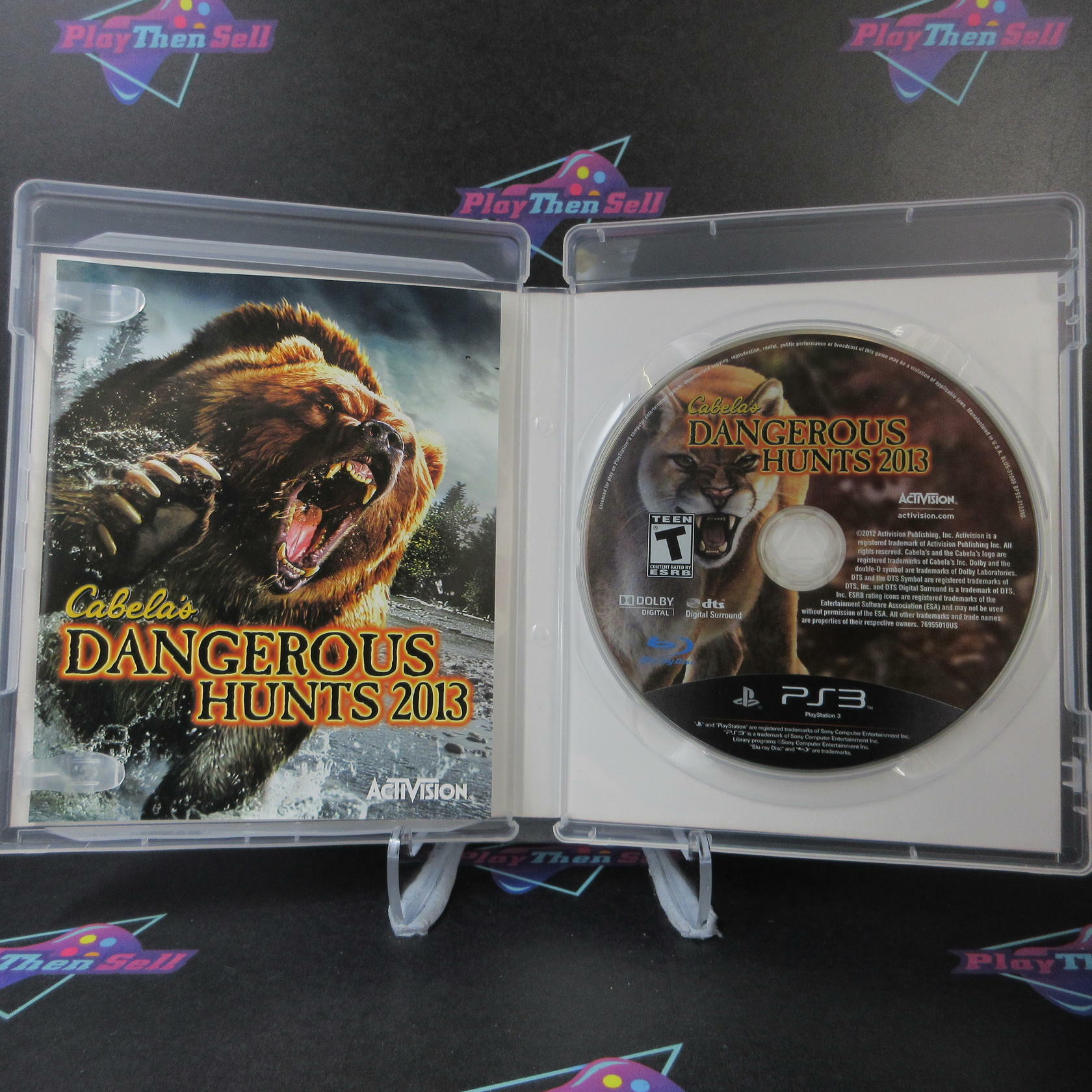 Cabela's Dangerous Hunts 2013 PS3 PlayStation 3 - Like New