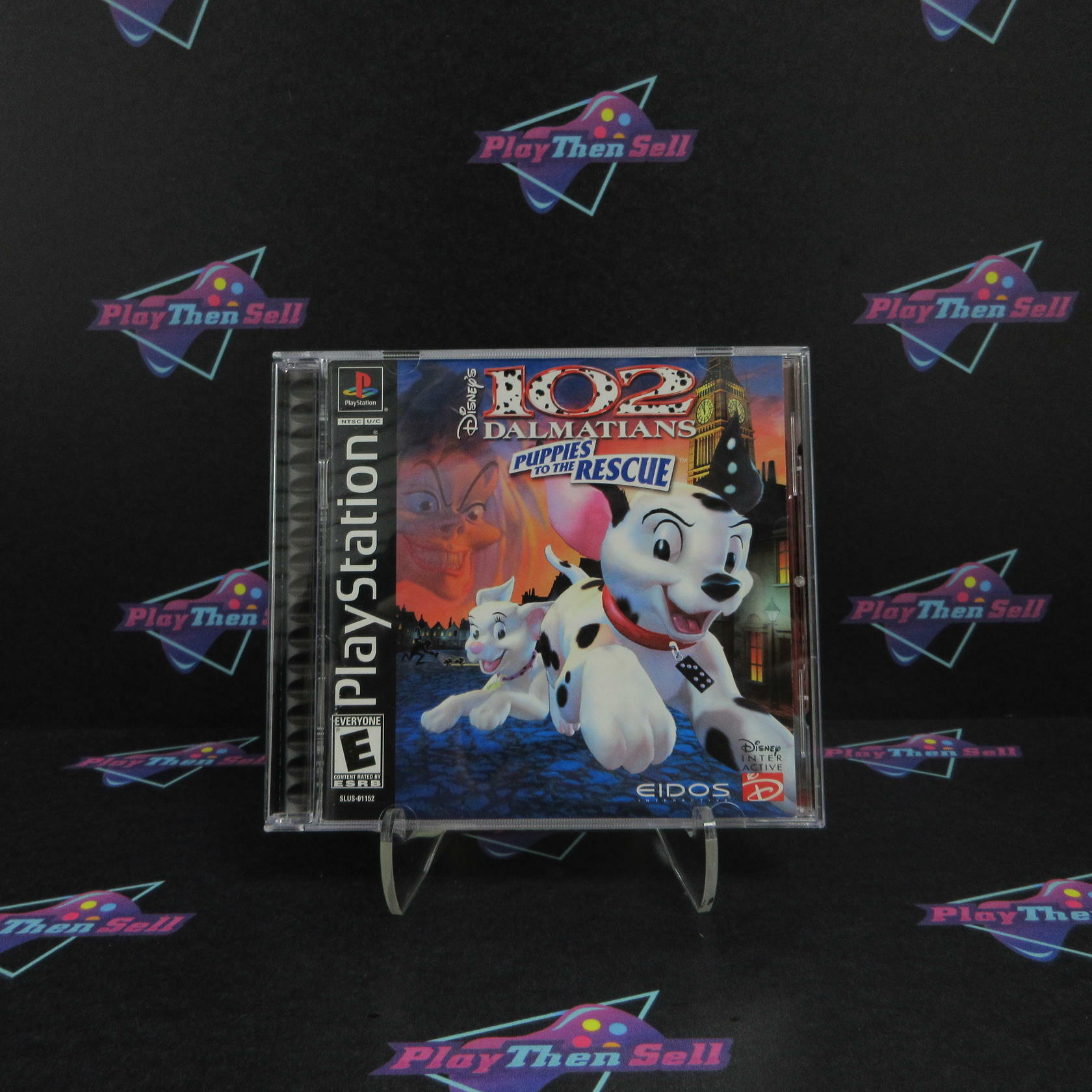 102 Dalmatians Puppies to the Rescue PlayStation 1 + Reg Card - Like New