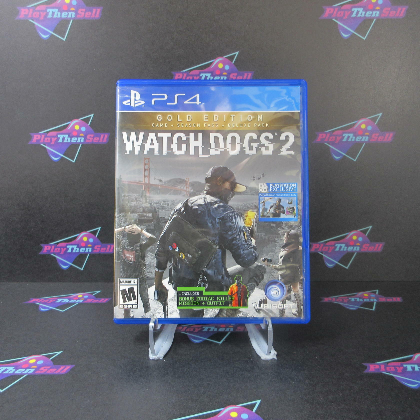 Watch Dogs 2 Gold Edition PS4 PlayStation 4 - Like New