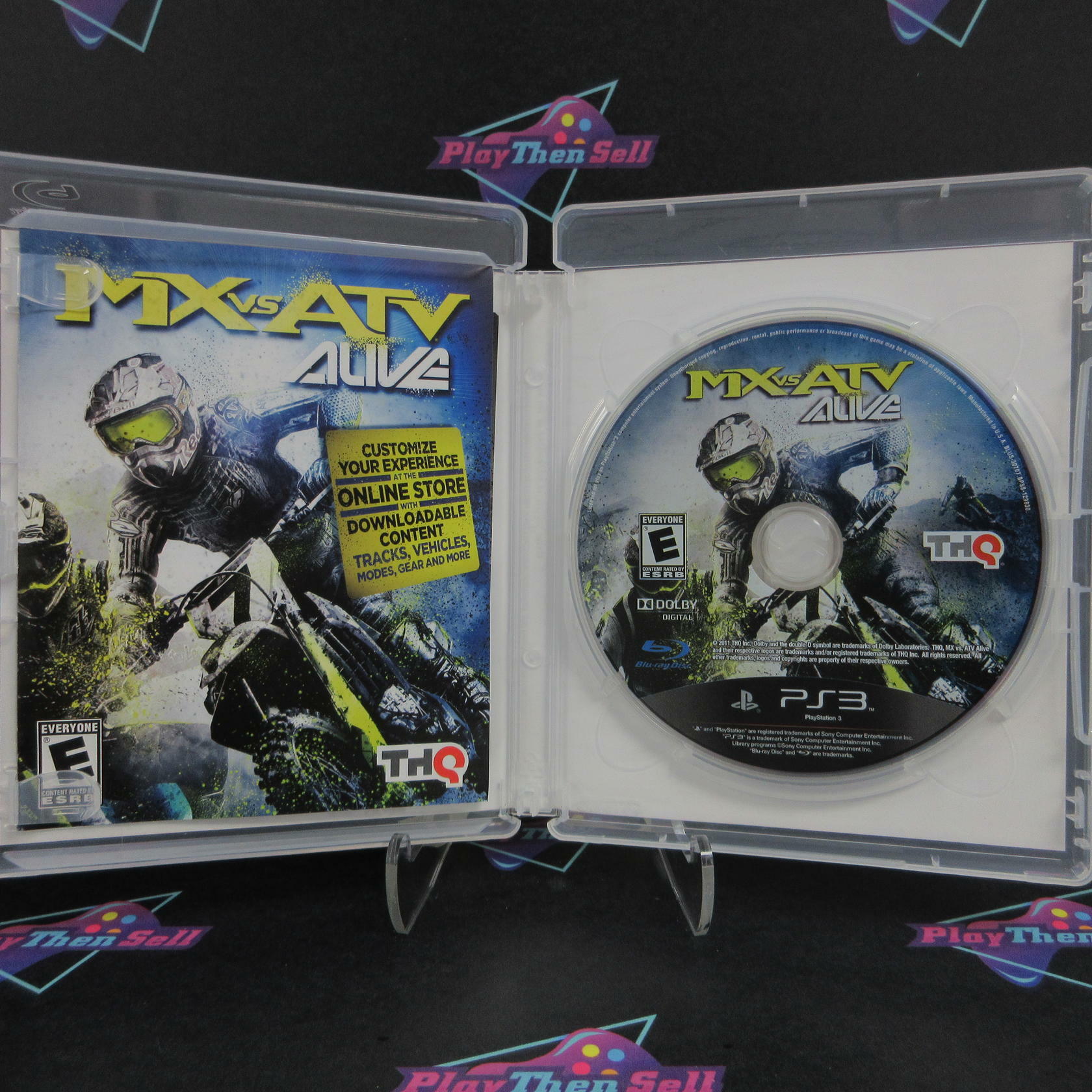 MX vs ATV Alive PS3 PlayStation 3 Complete - Excellent
