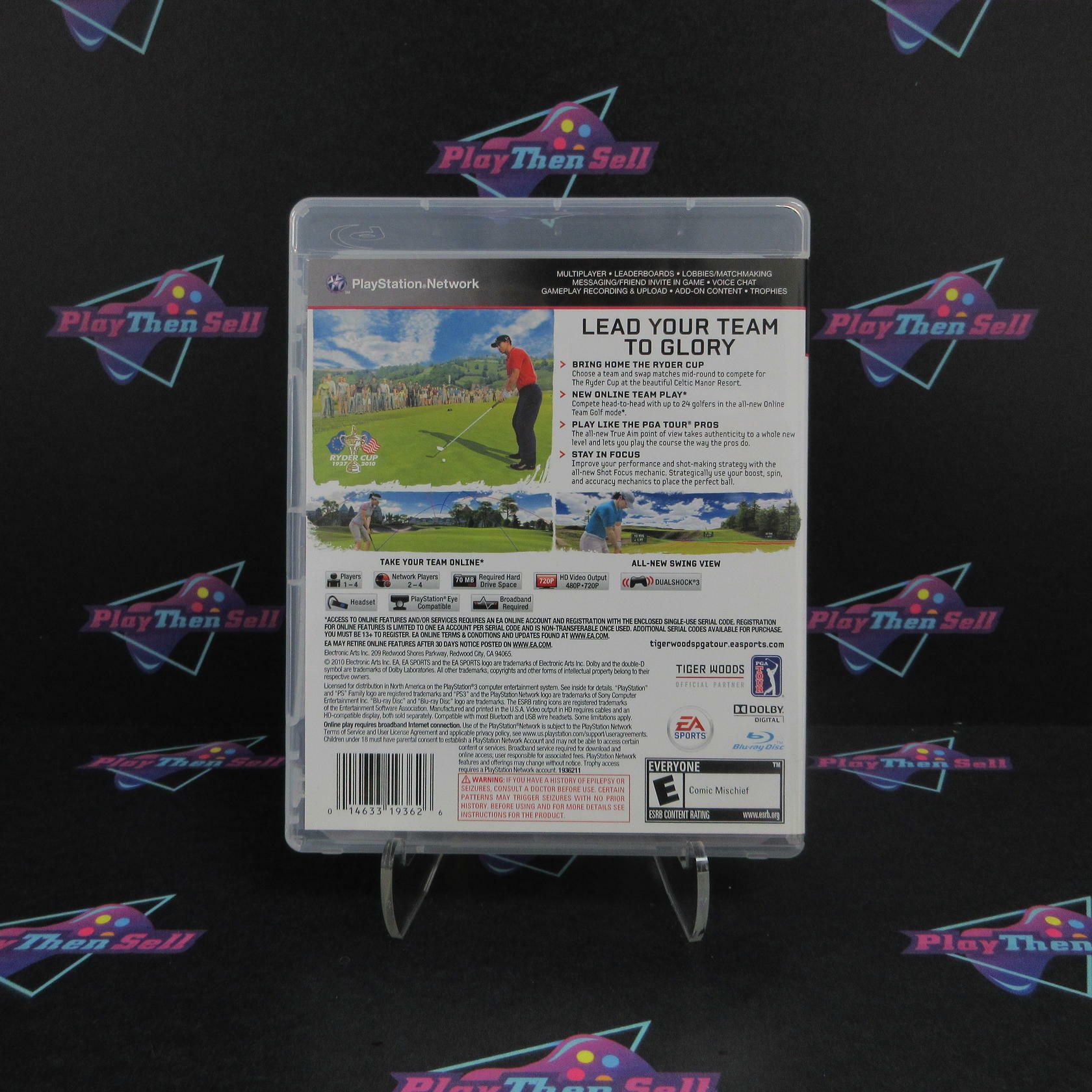 Tiger Woods PGA Tour 11 PS3 PlayStation 3 Complete - Very Good