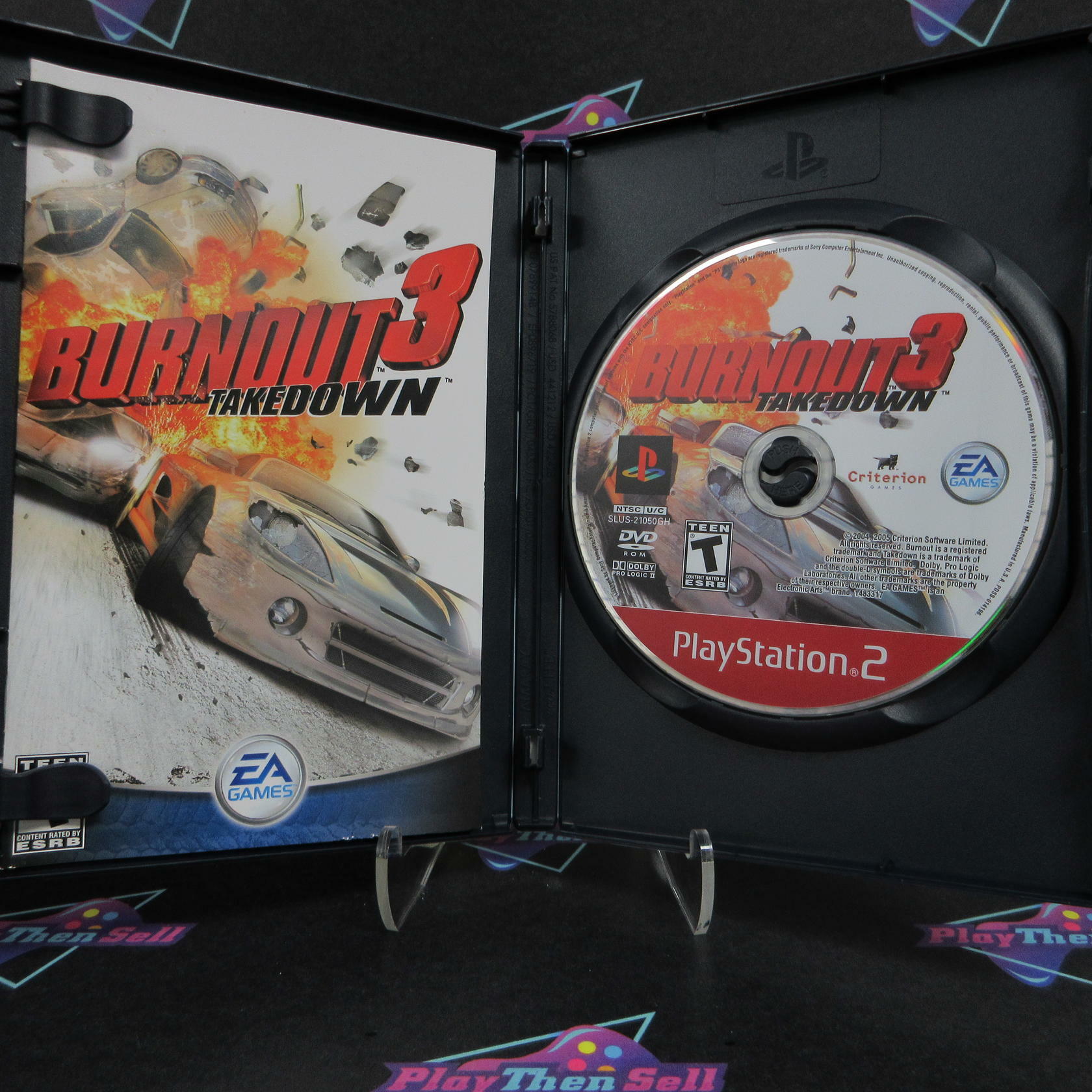 Burnout 3 Takedown PS2 PlayStation 2 Greatest Hits - Like New