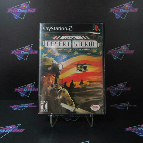 Conflict Desert Storm PS2 PlayStation 2 + Reg Card - Like New