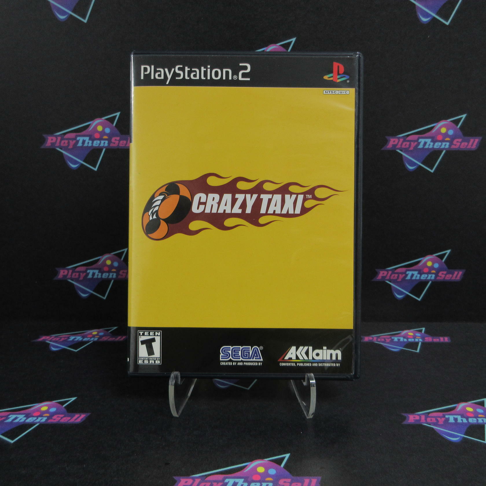 Crazy Taxi PS2 PlayStation 2 + Reg Card - Like New