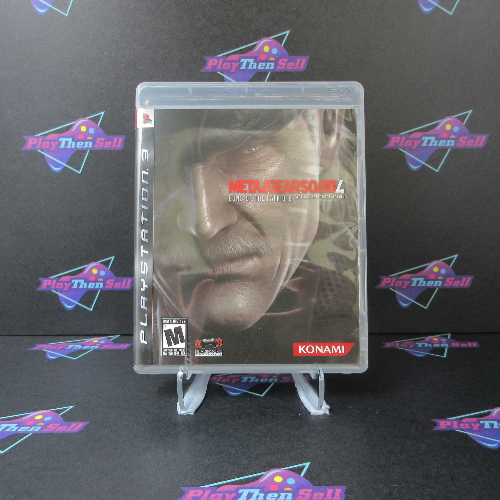 Metal Gear Solid 4 Guns of the Patriots PS3 PlayStation 3 - Very Good