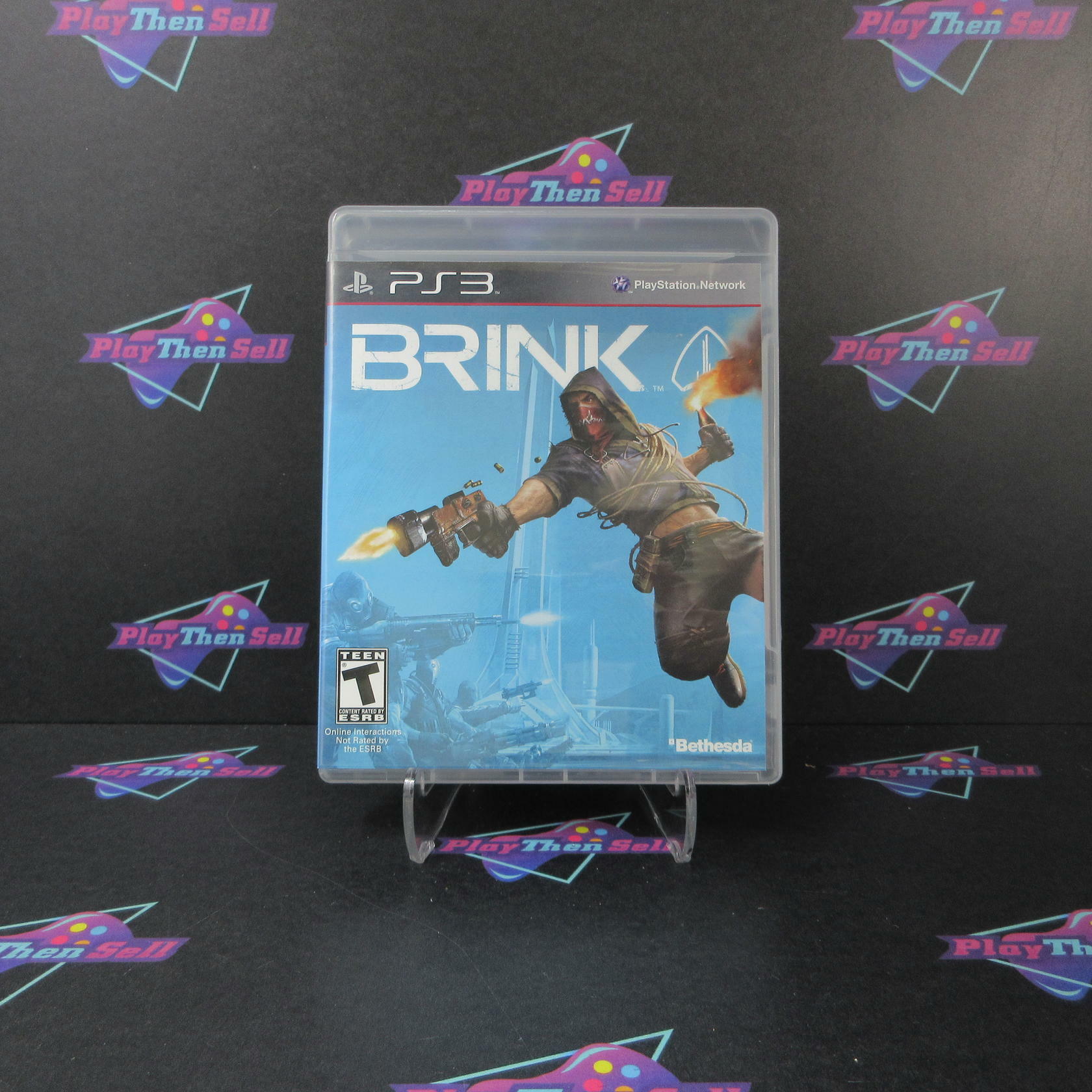 Brink PS3 PlayStation 3 MD/DD Complete CIB - Very Good