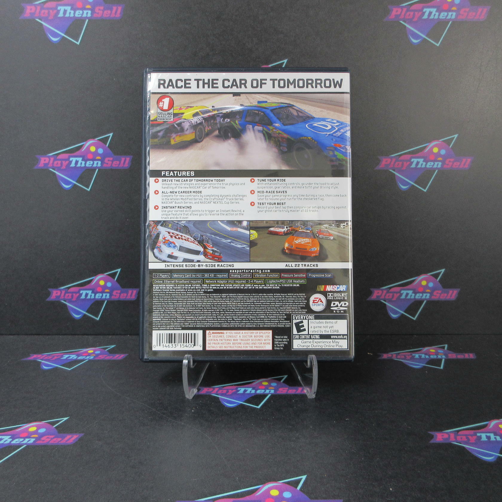 NASCAR 08 PS2 PlayStation 2 - Very Good