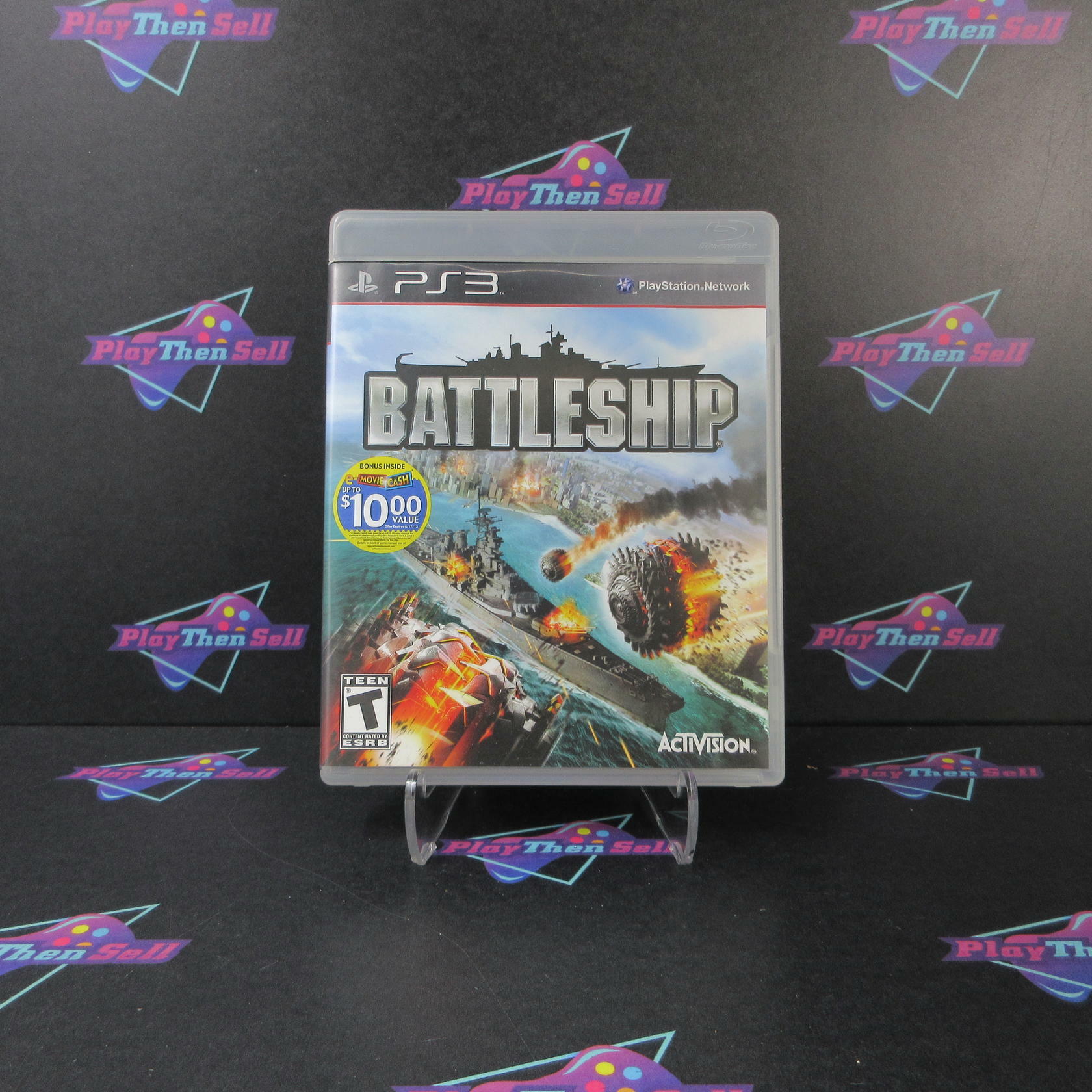 Battleship Sony PS3 PlayStation 3 AD/DD Complete CIB - Very Good