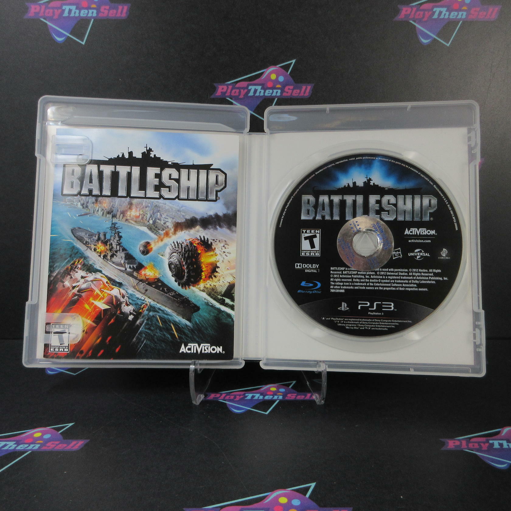 Battleship Sony PS3 PlayStation 3 AD/DD Complete CIB - Very Good