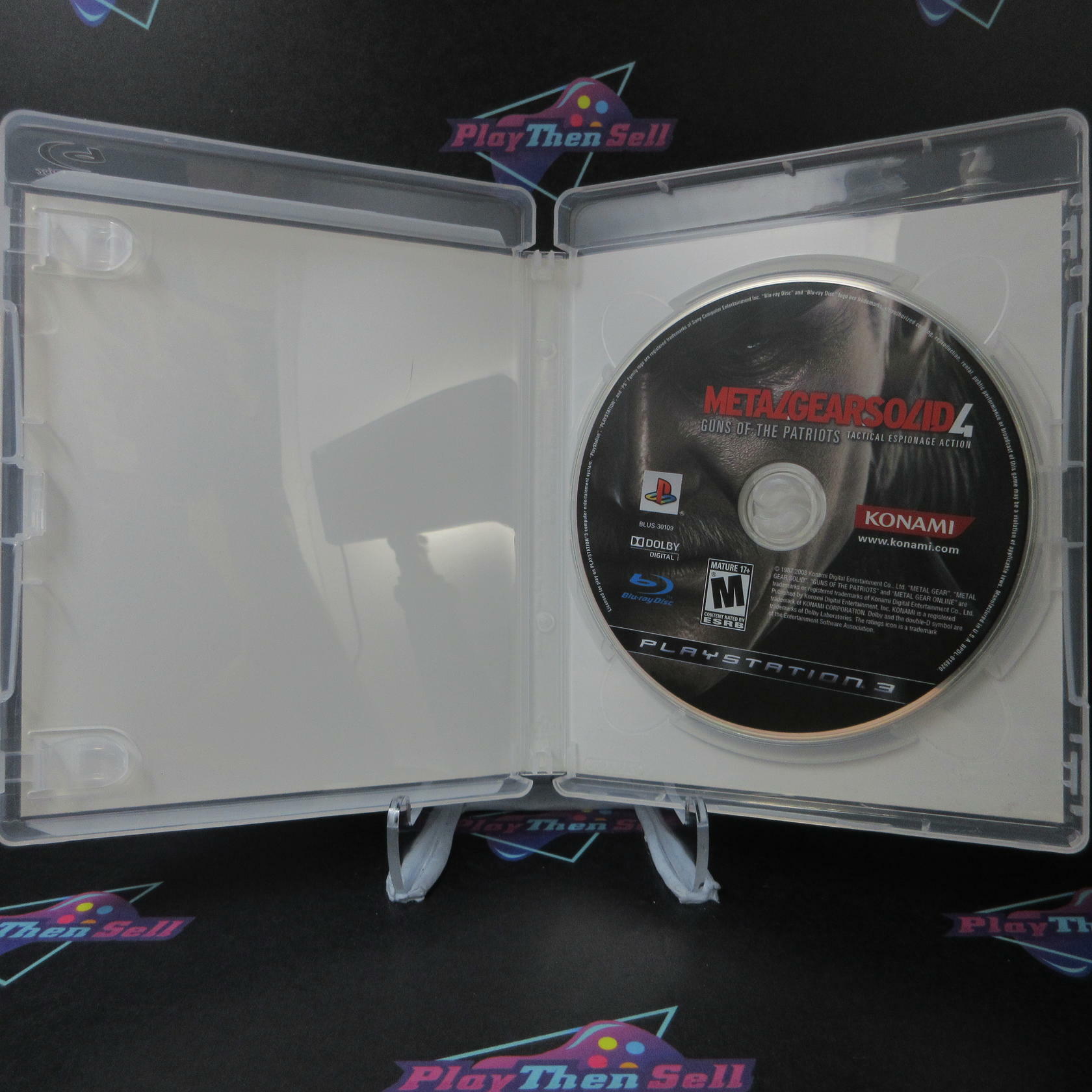 Metal Gear Solid 4 Guns of the Patriots PS3 PlayStation 3 - Very Good