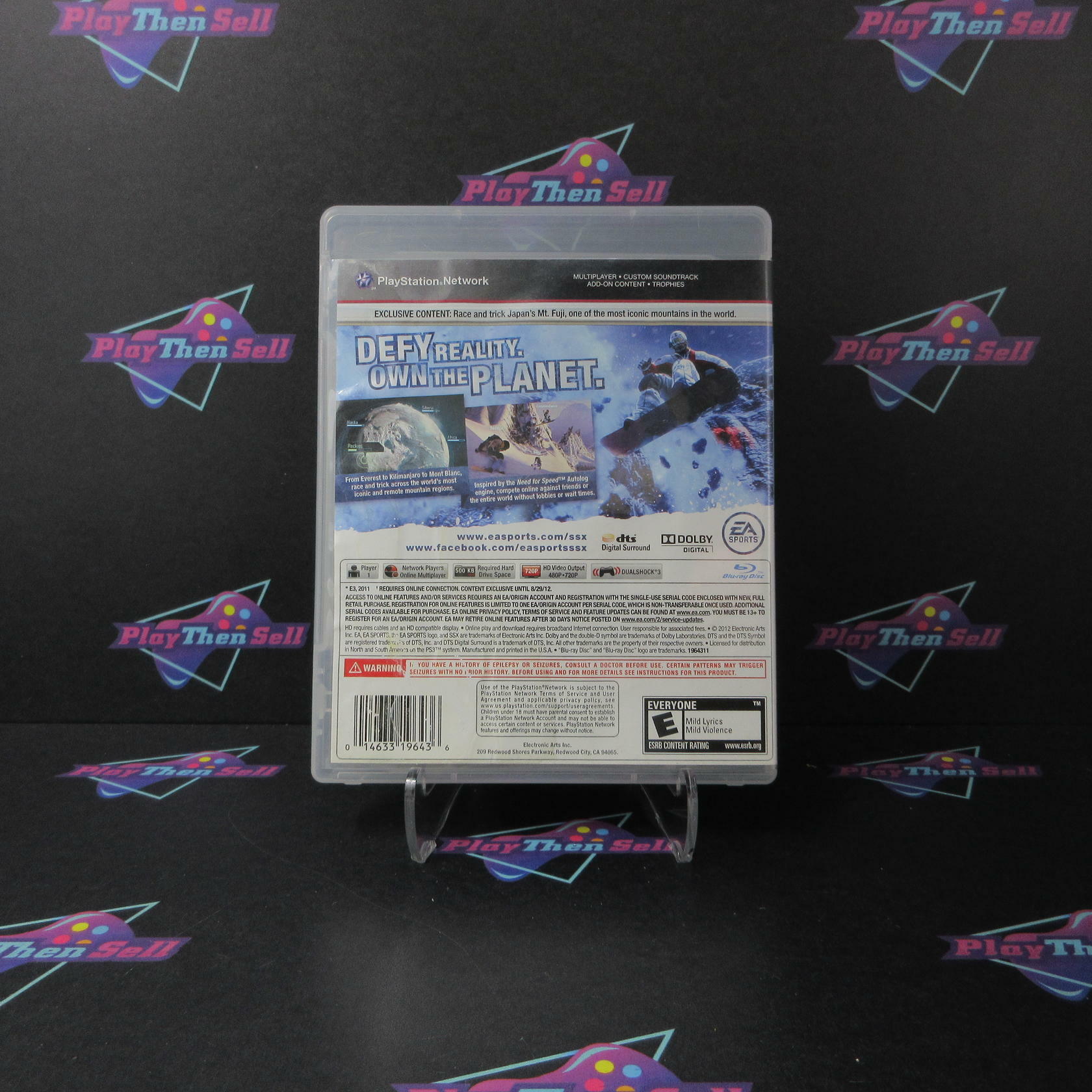 SSX - PS3 PlayStation 3 AD Complete CIB - Very Good