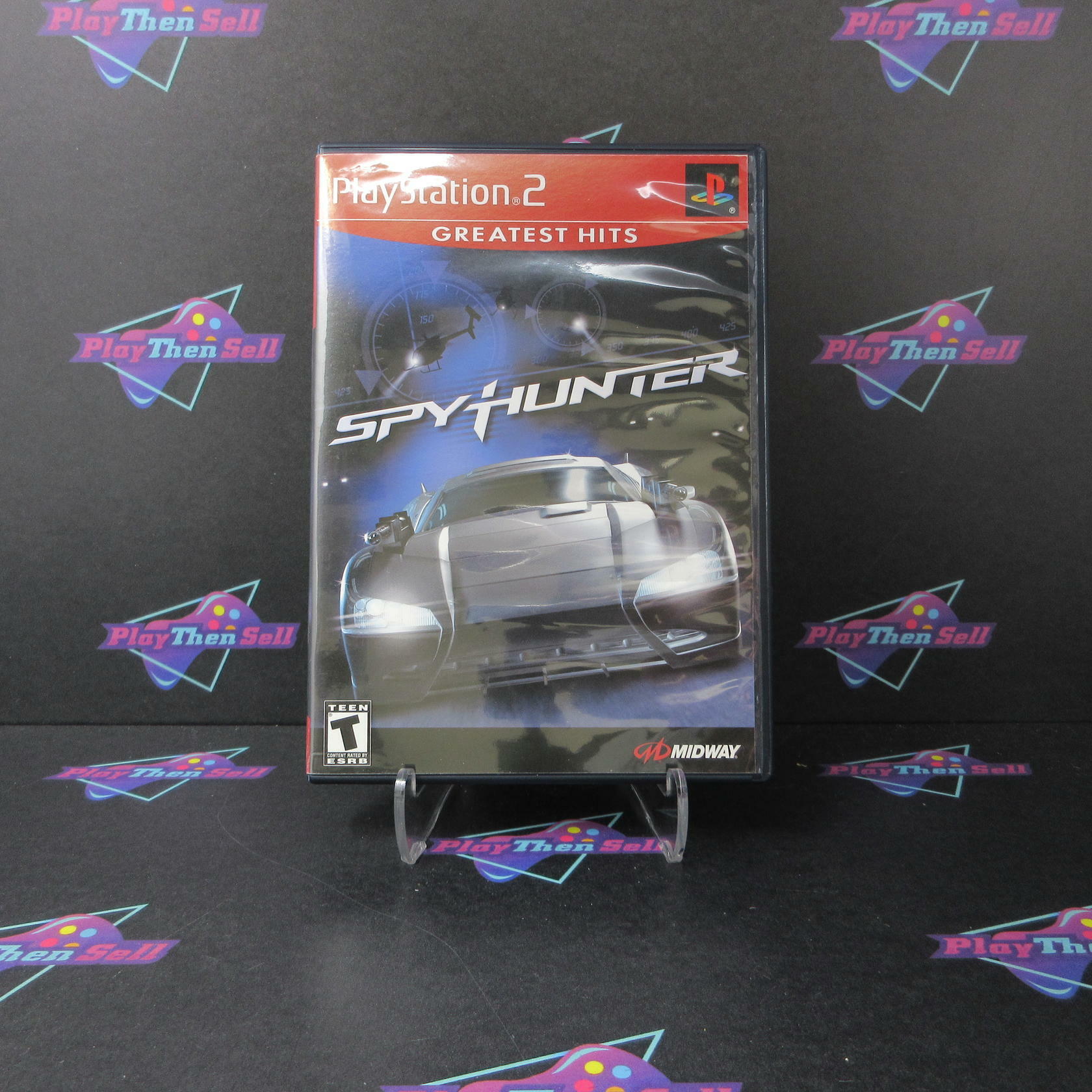 Spy Hunter GH PS2 PlayStation 2 MD Complete CIB - Very Good