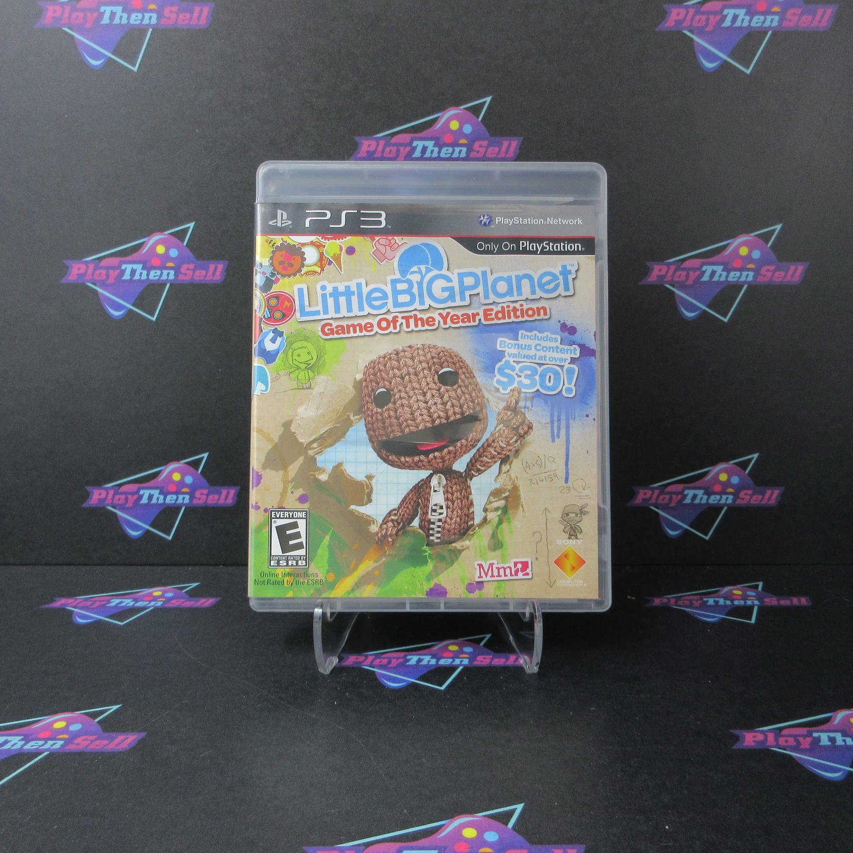 Little Big Planet Game of the Year PS3 PlayStation 3 AD Complete CIB - Very Good