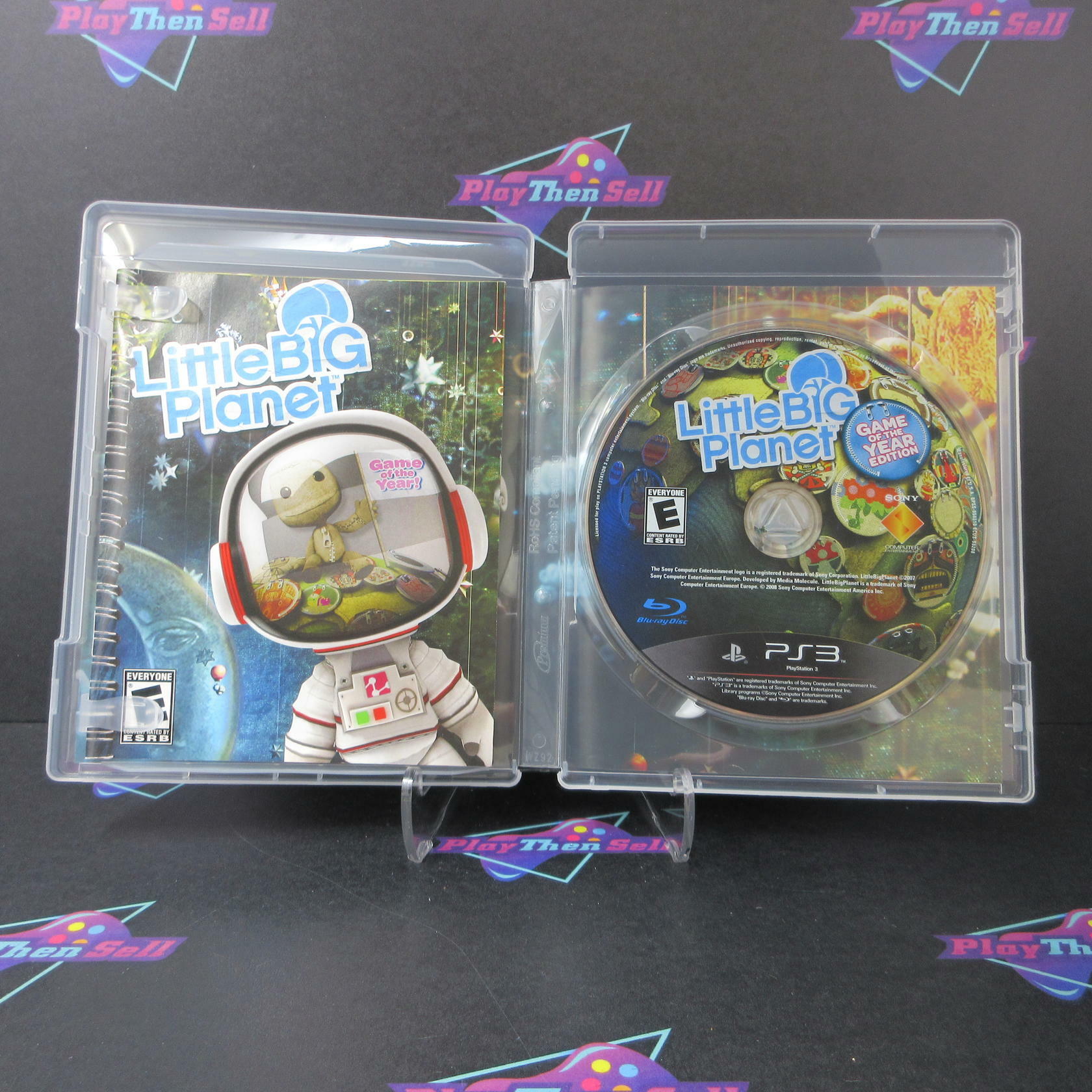 Little Big Planet Game of the Year PS3 PlayStation 3 AD Complete CIB - Very Good