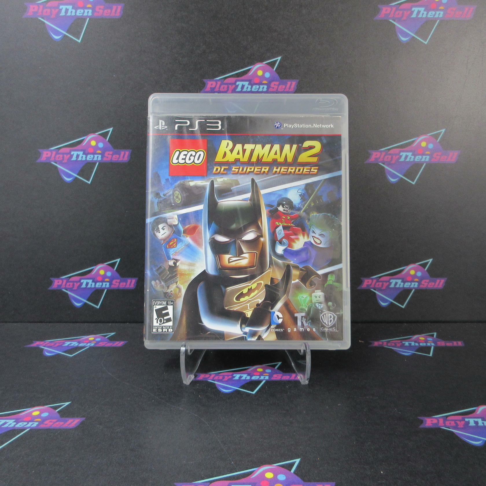 LEGO Batman 2 DC Super Heroes PS3 PlayStation 3 AD/DD Complete CIB - Very Good