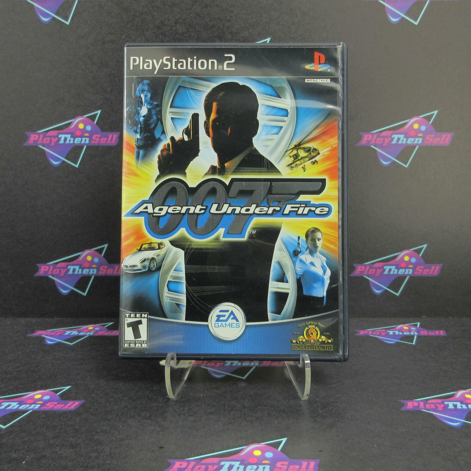 James Bond 007 Agent Under Fire PS2 PlayStation 2 + Reg Card - Like New