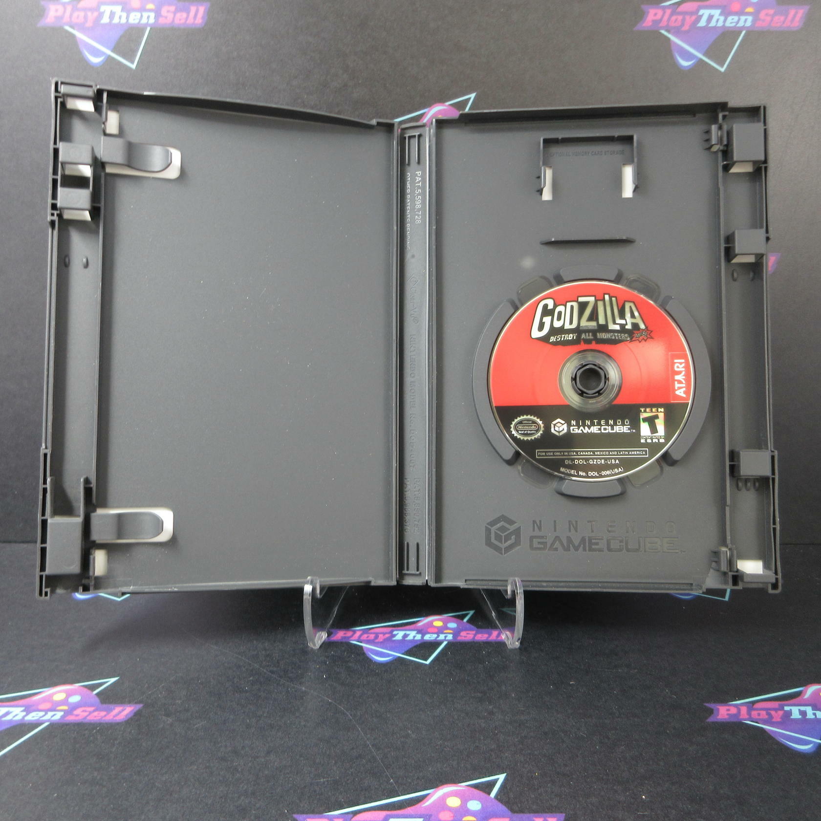 Godzilla Destroy All Monsters Melee Nintendo Gamecube - Very Good