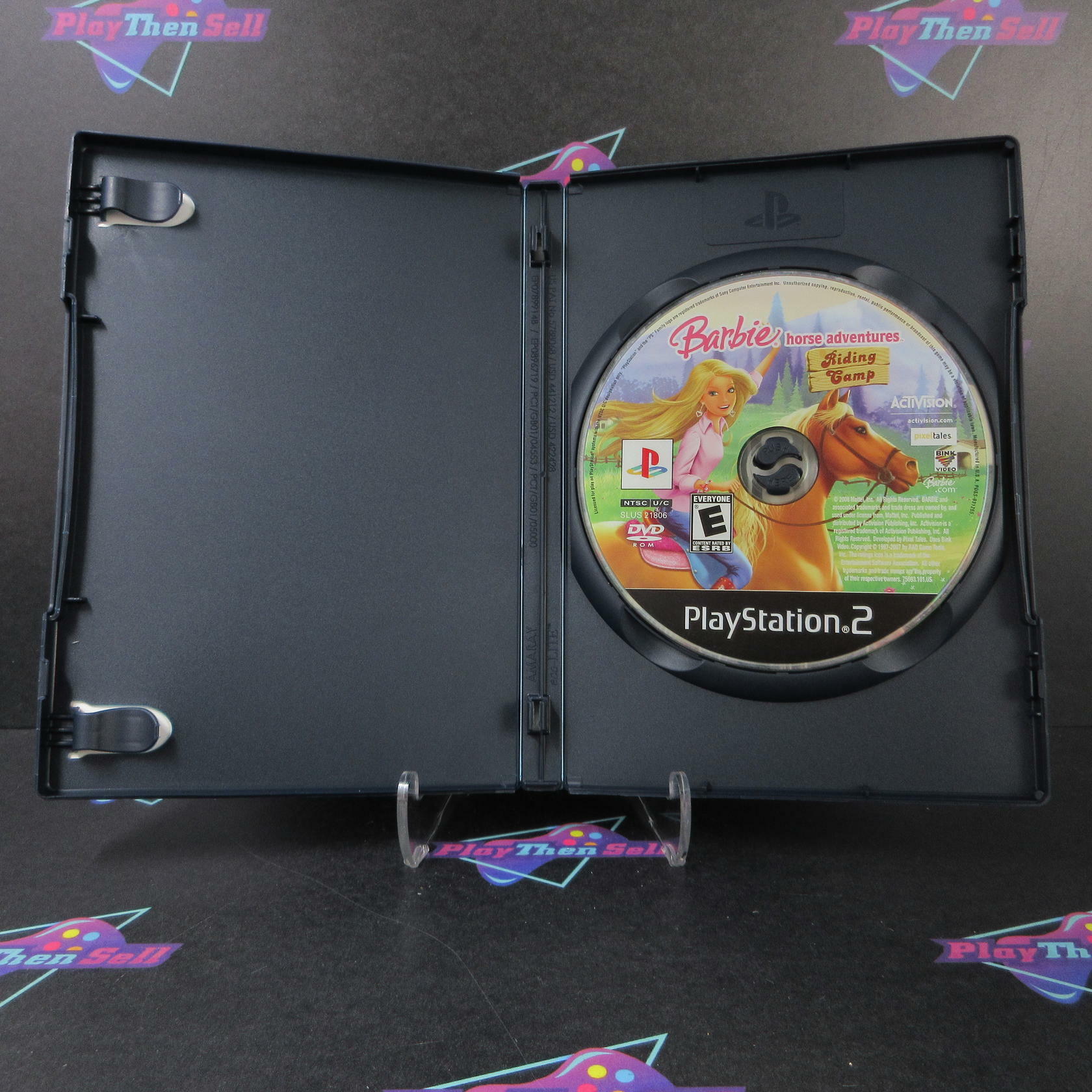 Barbie Horse Adventures Riding Camp PS2 PlayStation 2 - Very Good