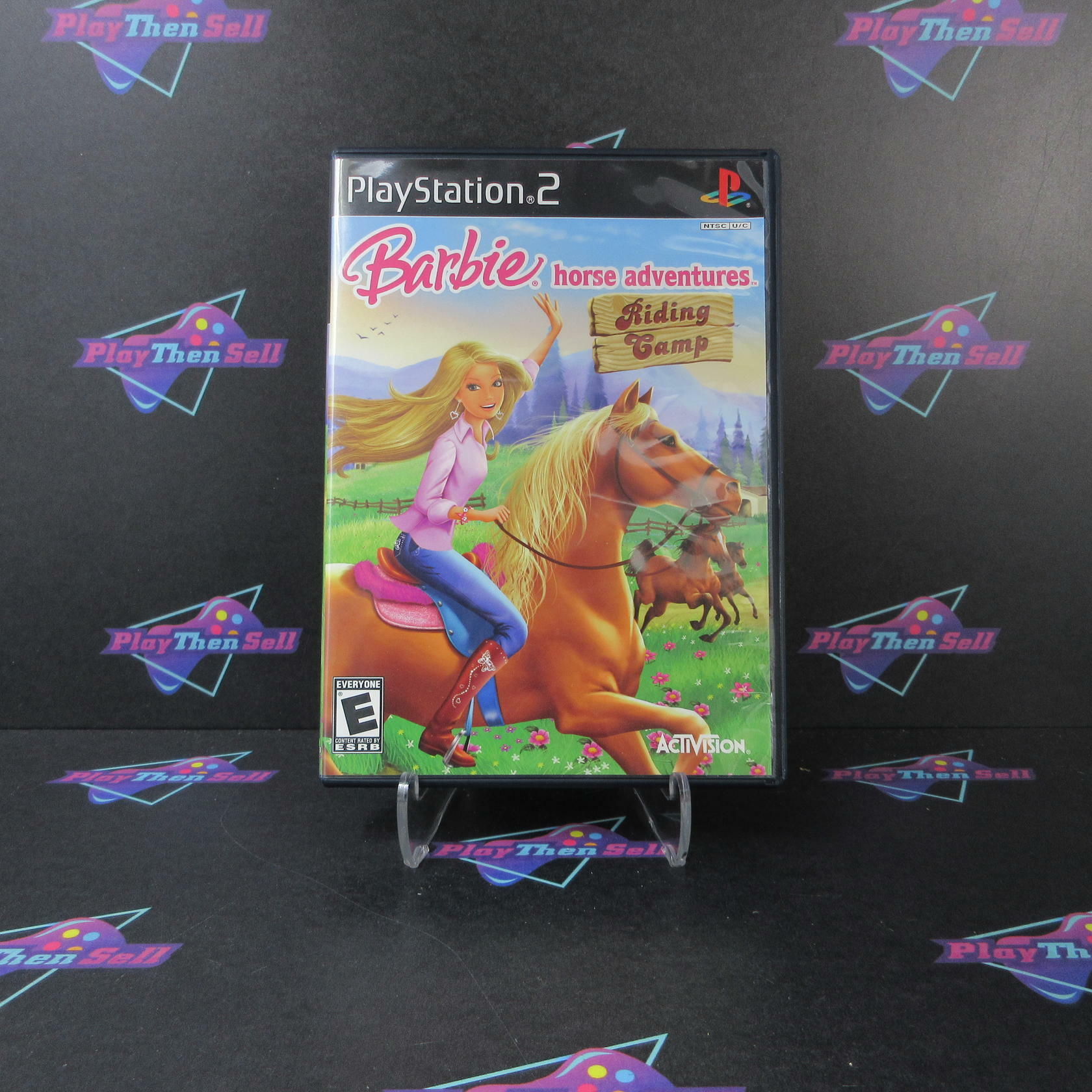 Barbie Horse Adventures Riding Camp PS2 PlayStation 2 - Very Good