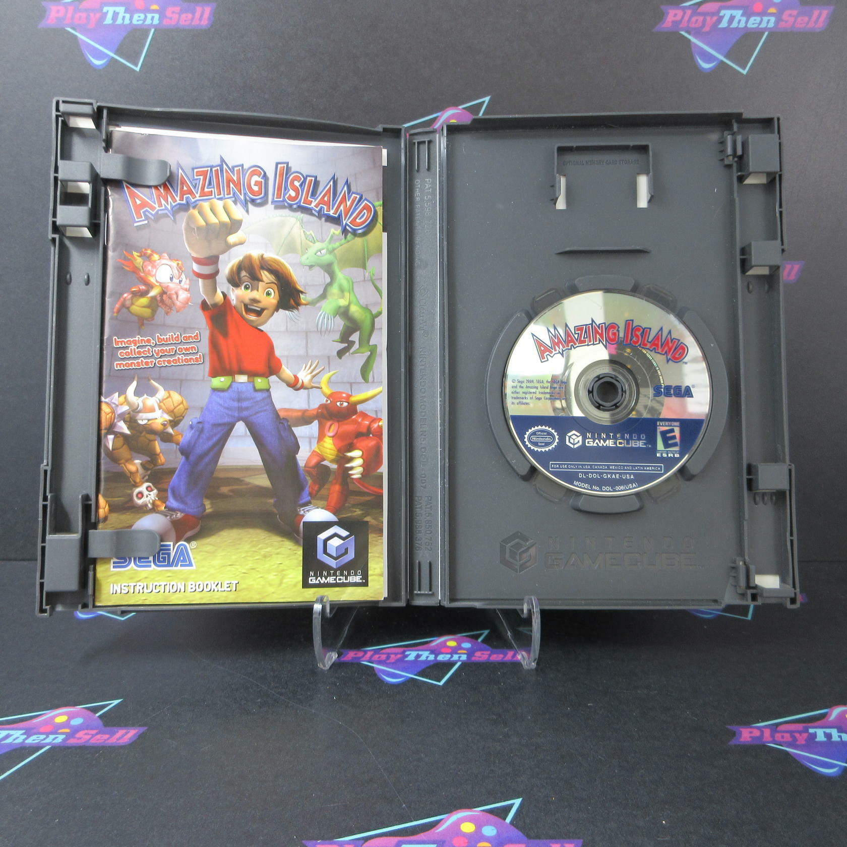 Amazing Island Nintendo GameCube AD Complete CIB - Very Good