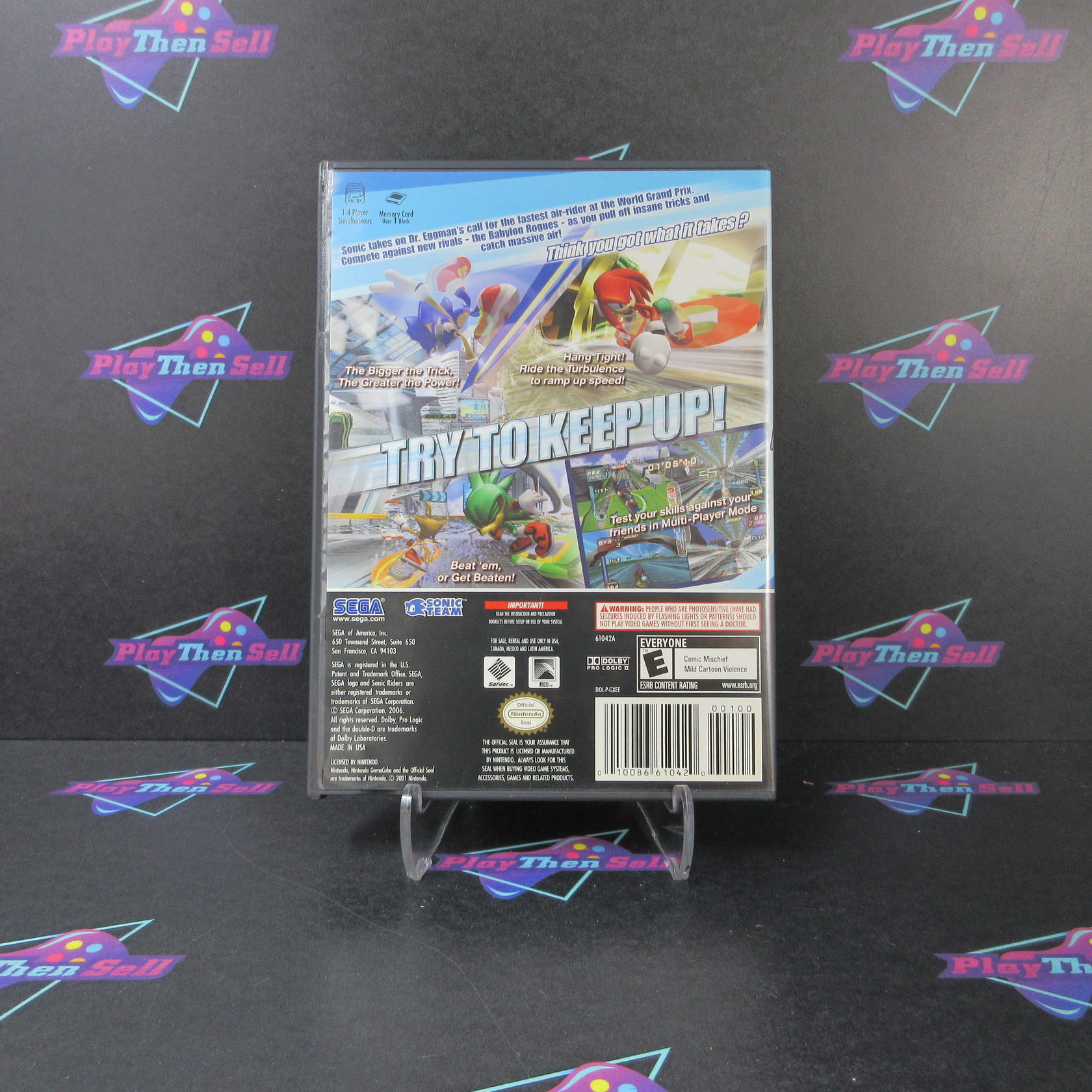 Sonic Riders Nintendo Gamecube - Like New