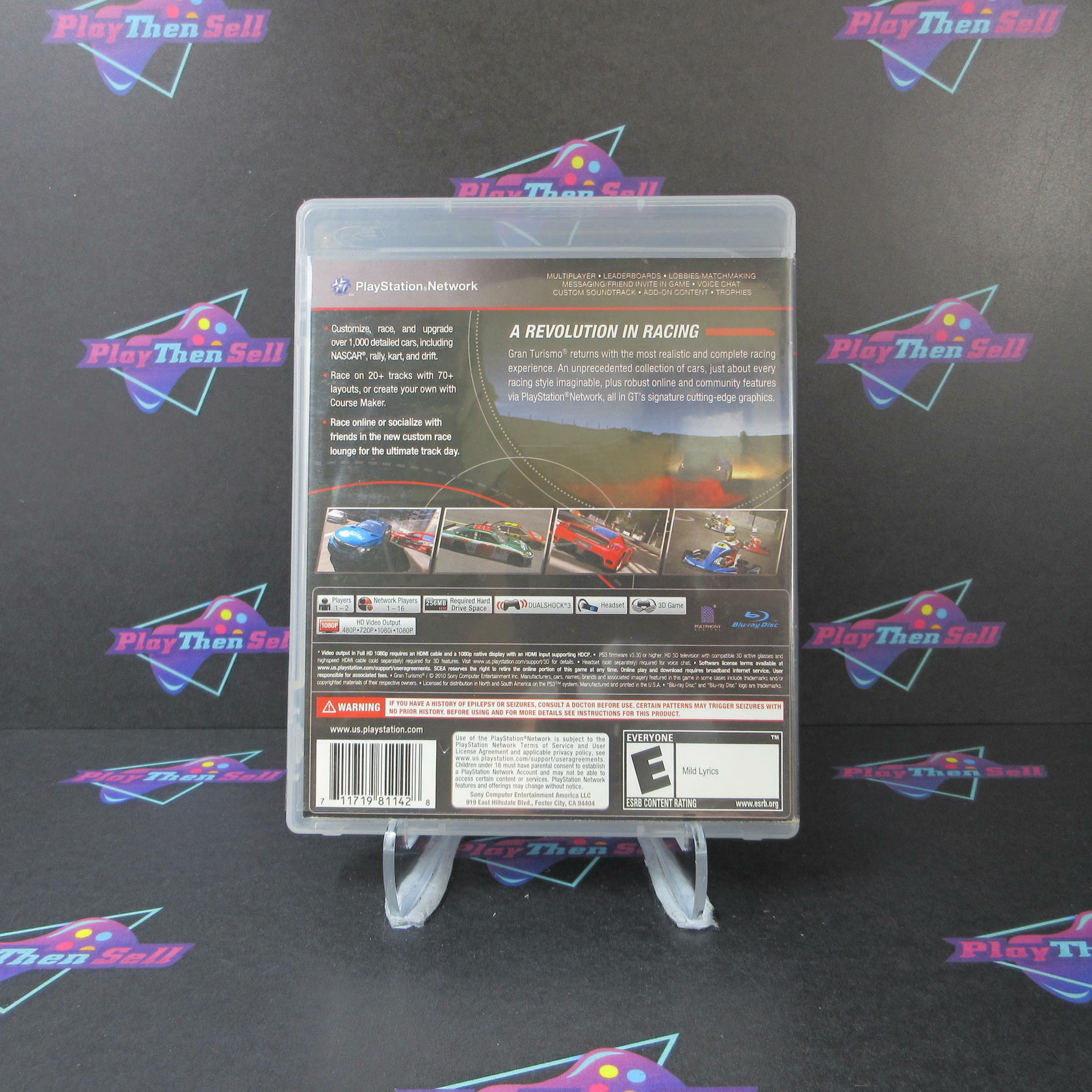 Gran Turismo 5 PS3 PlayStation 3 AD/MD Complete CIB - Very Good