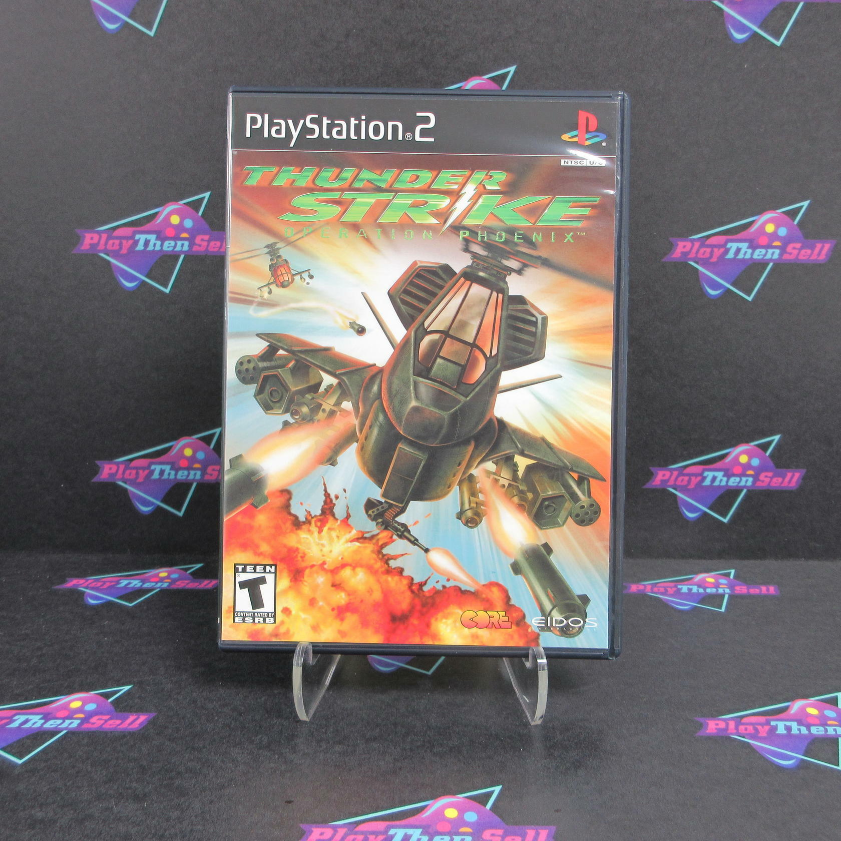 Thunderstrike Operation Phoenix PS2 PlayStation 2 + Reg Card - Like New