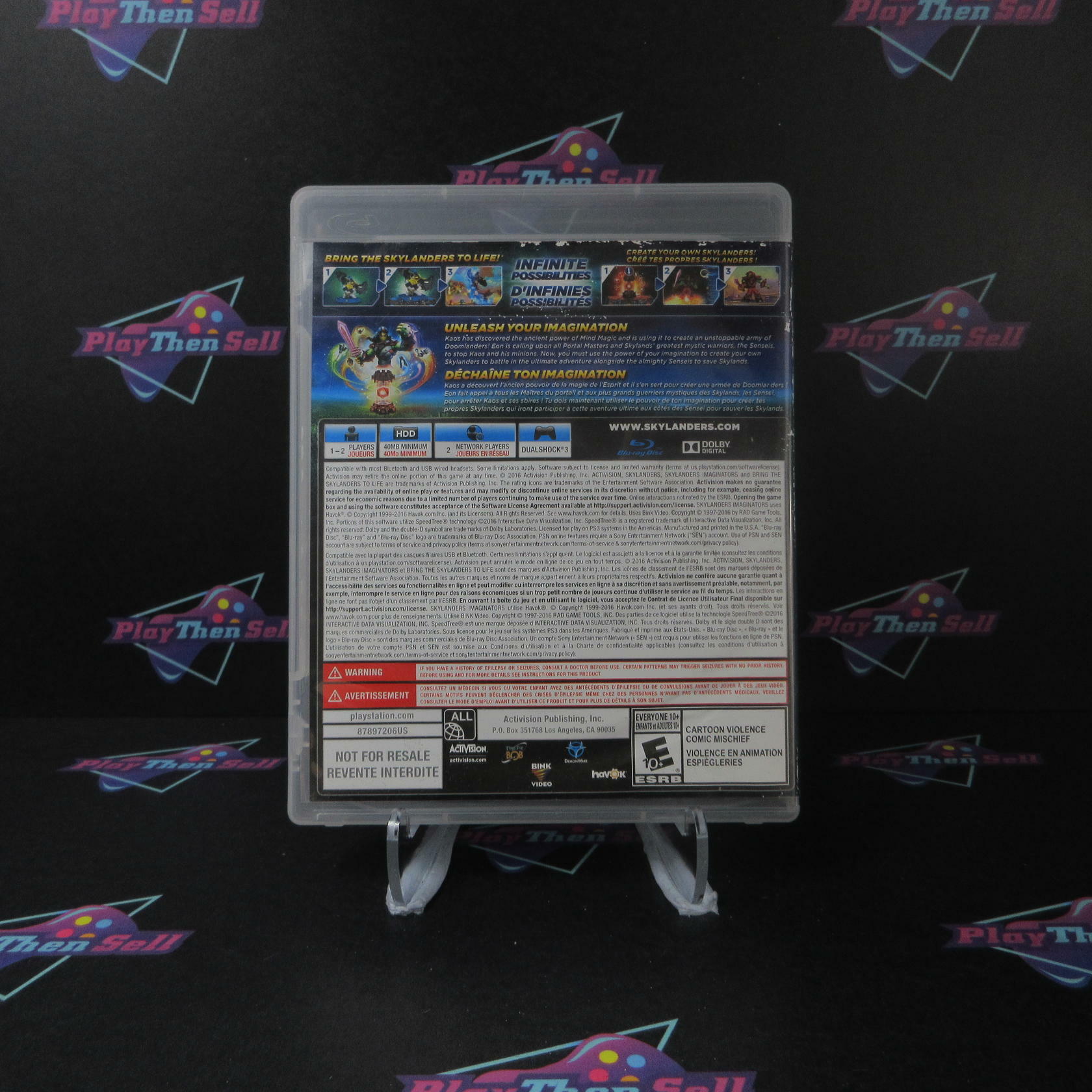 Skylanders Imaginators PS3 PlayStation 3 AD Complete CIB - Very Good