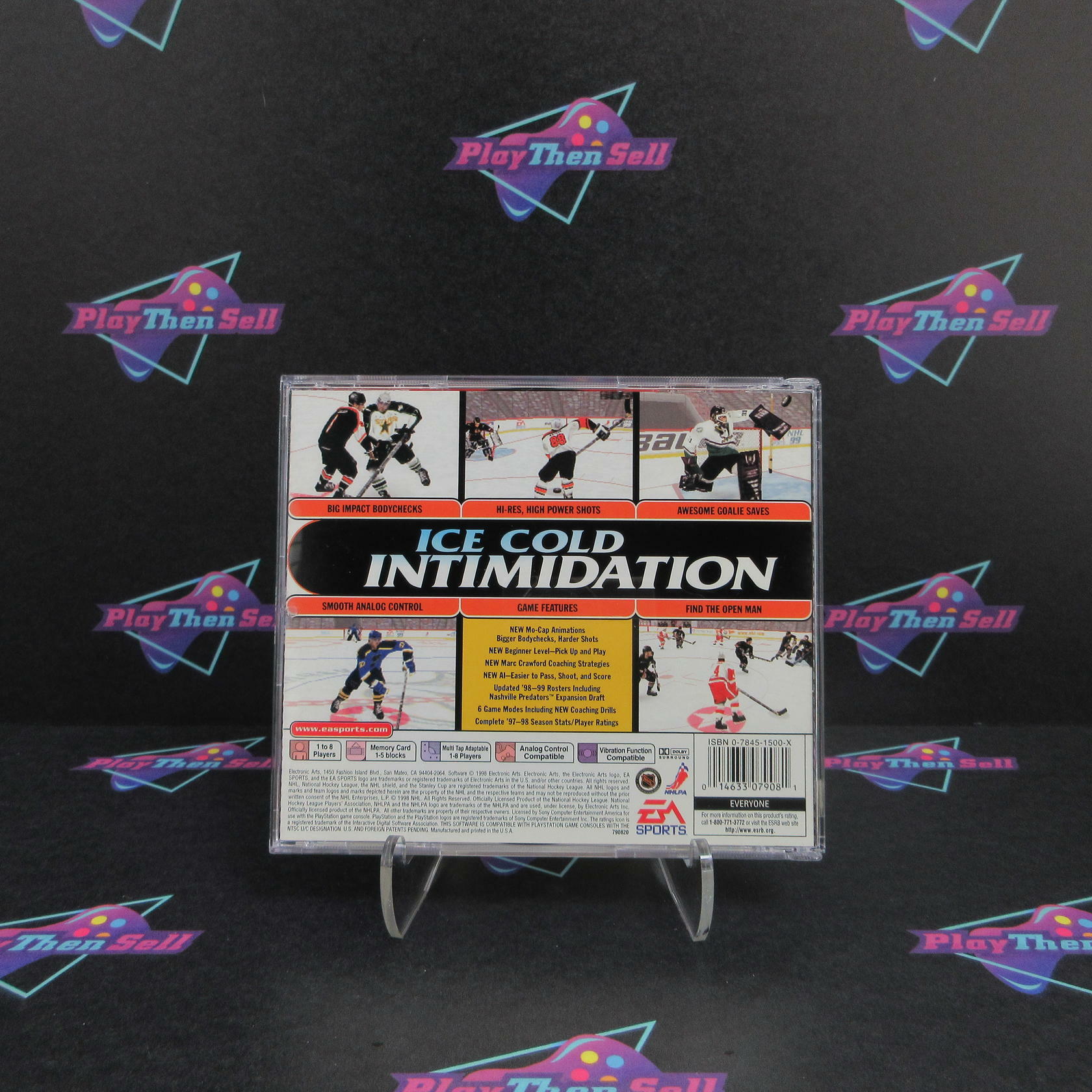 NHL 99 PS1 PlayStation 1 + Reg Card - Like New