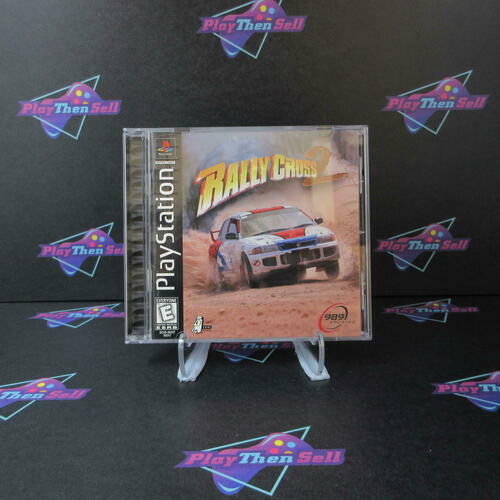 Rally Cross 2 PS1 PlayStation 1 - Like New