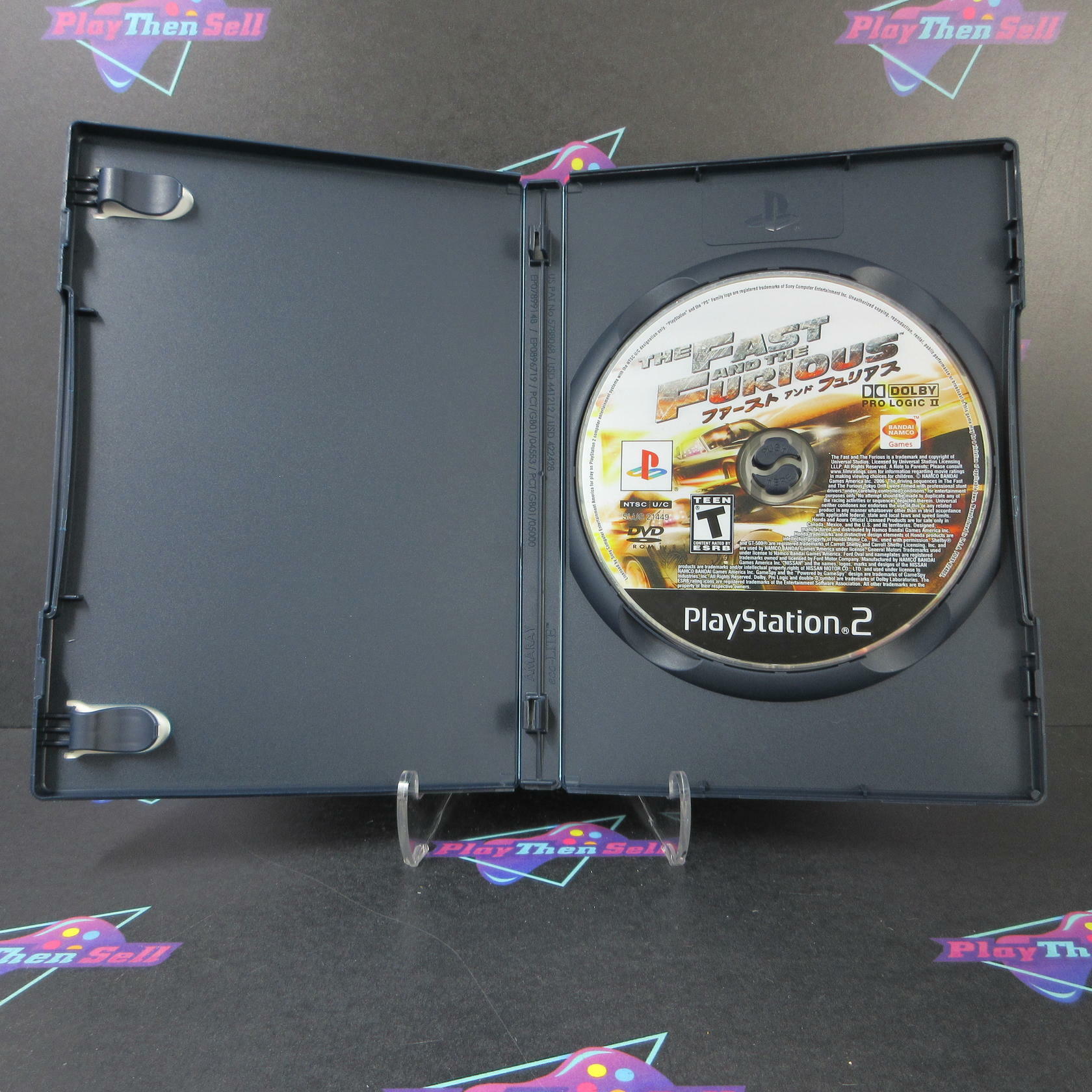 Fast and the Furious PS2 PlayStation 2 - Very Good