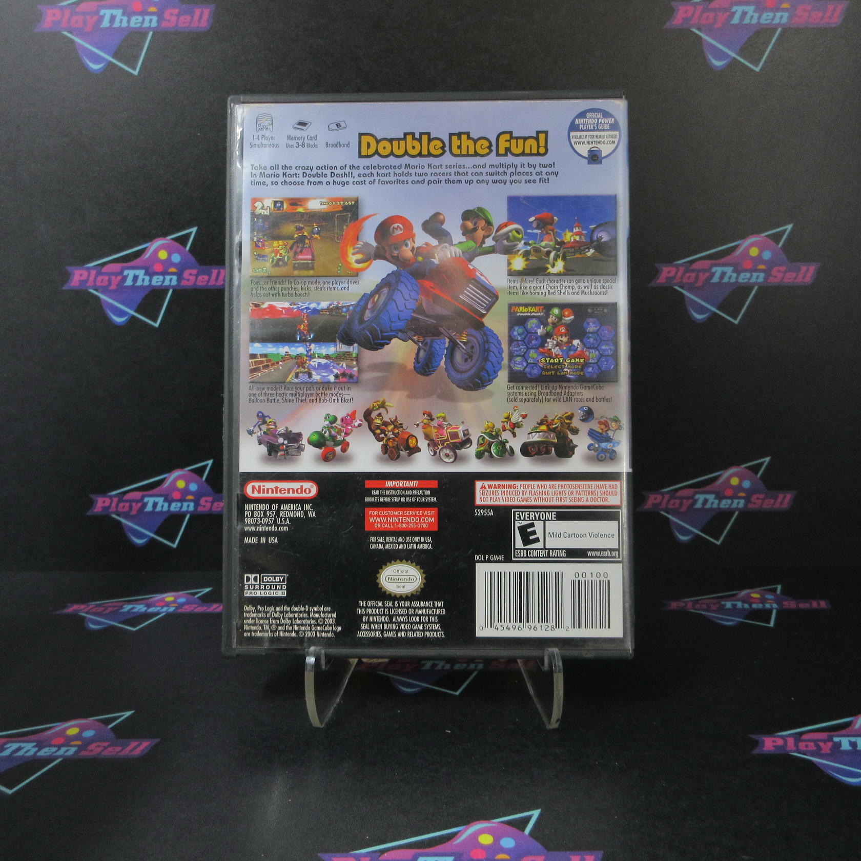 Mario Kart Double Dash Nintendo Gamecube AD/NM - Very Good