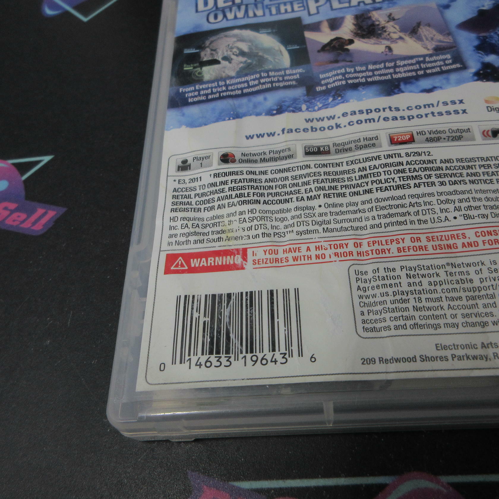 SSX - PS3 PlayStation 3 AD Complete CIB - Very Good