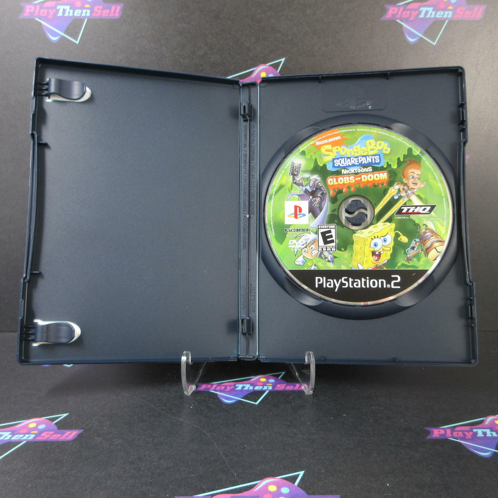 SpongeBob SquarePants Globs of Doom PS2 PlayStation 2 - Very Good