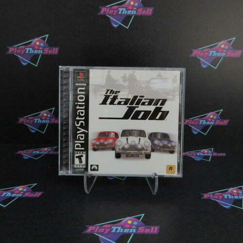 The Italian Job PS1 PlayStation 1 - Like New