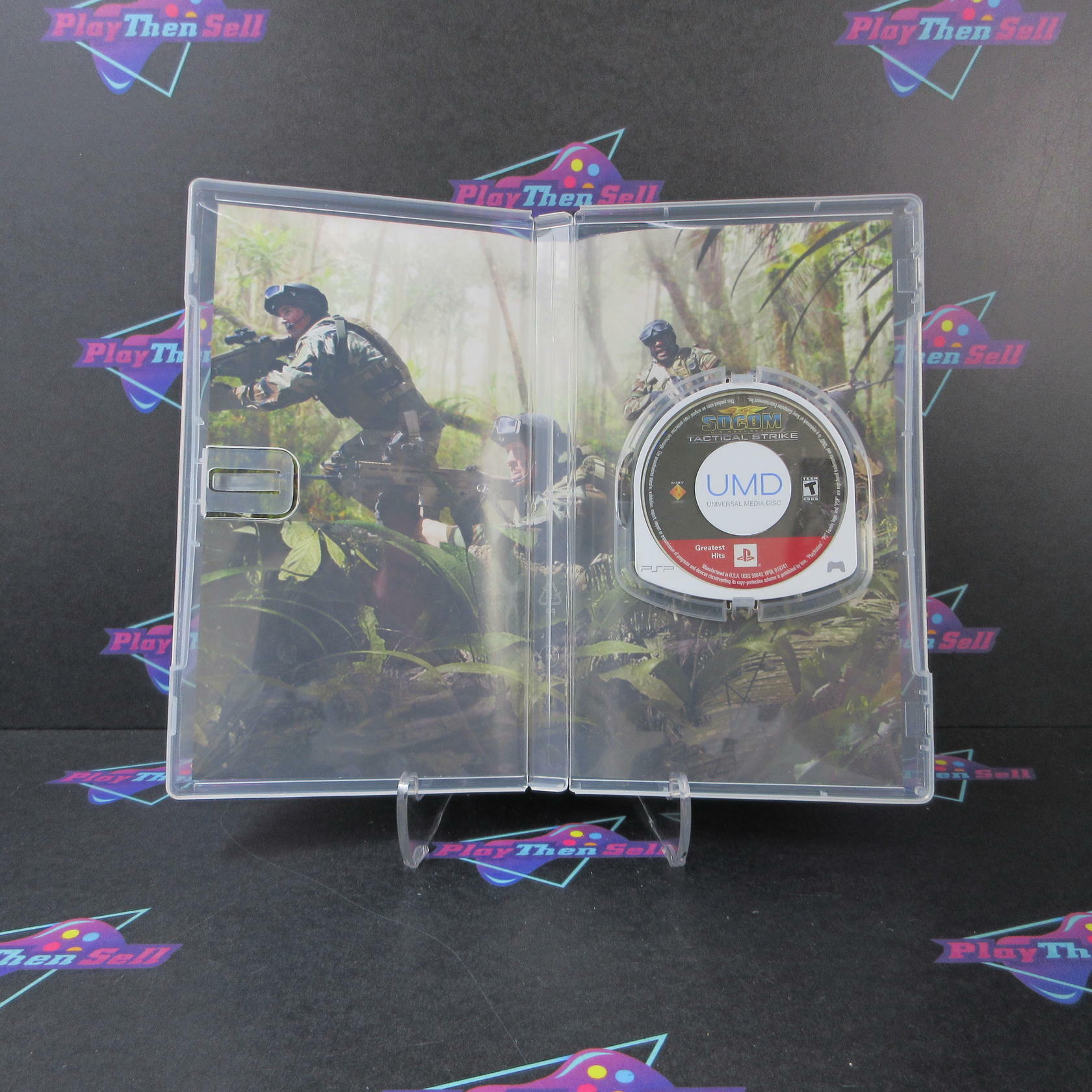 SOCOM Tactical Strike Sony PSP Greatest Hits - Very Good