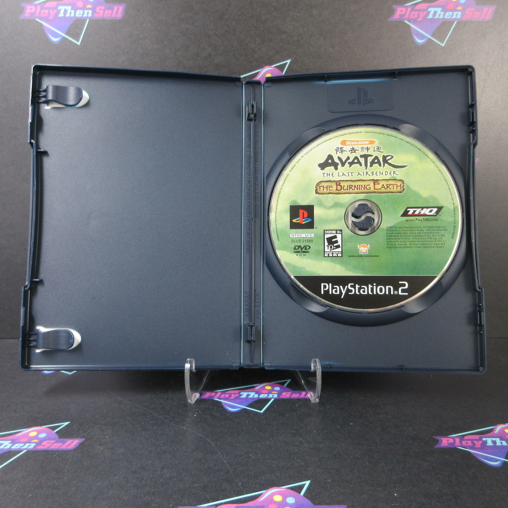 Avatar The Last Airbender The Burning Earth PS2 PlayStation 2 - Very Good