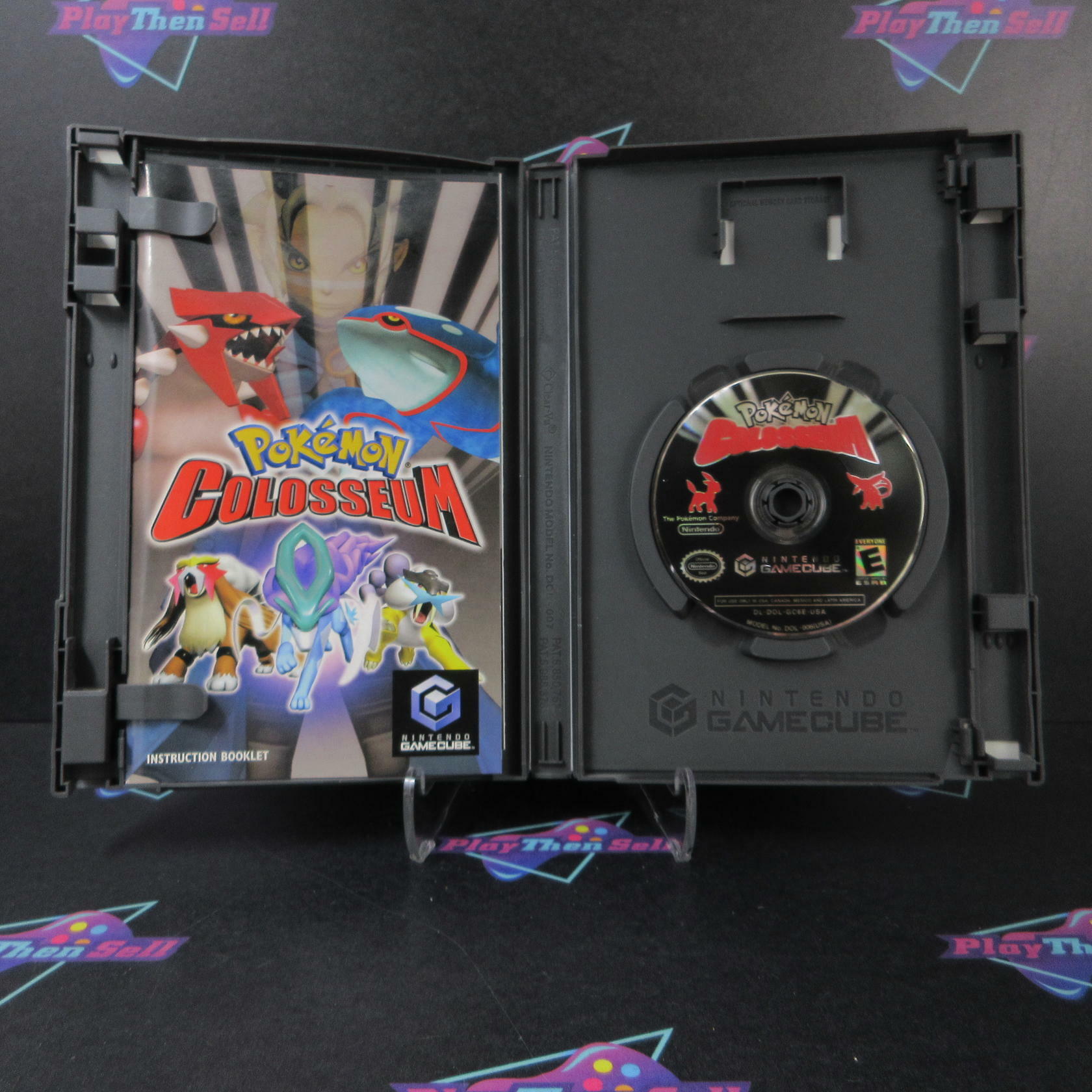 Pokemon Colosseum Nintendo Gamecube AD Complete CIB - Very Good