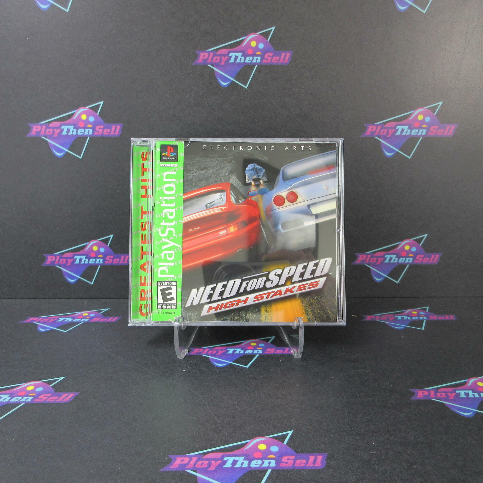 Need For Speed 4 High Stakes PS1 PlayStation 1 GH - Like New