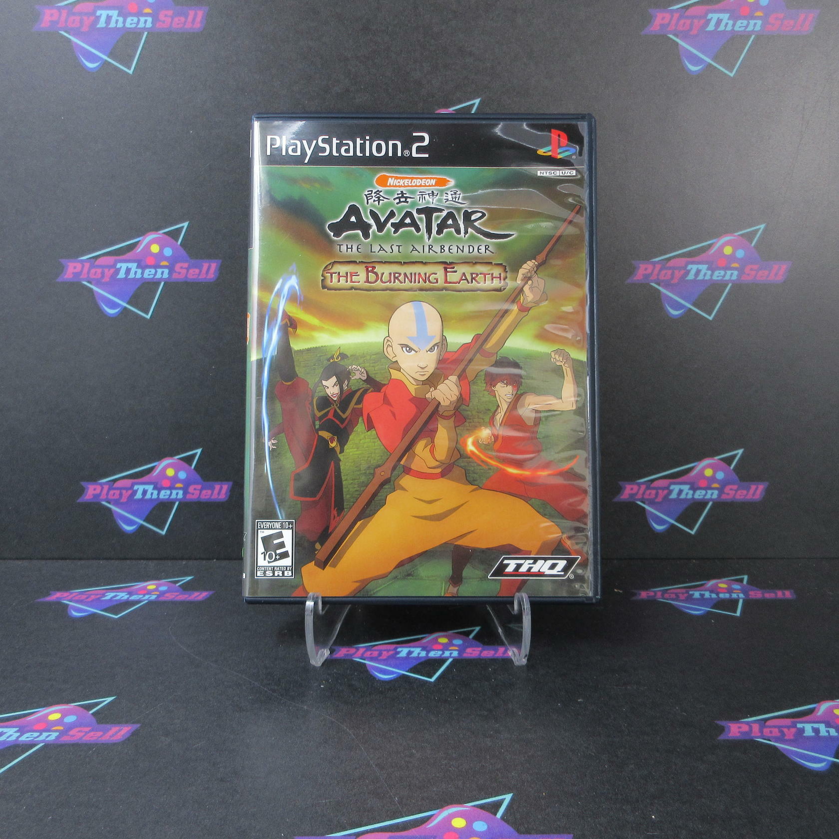 Avatar The Last Airbender The Burning Earth PS2 PlayStation 2 - Very Good