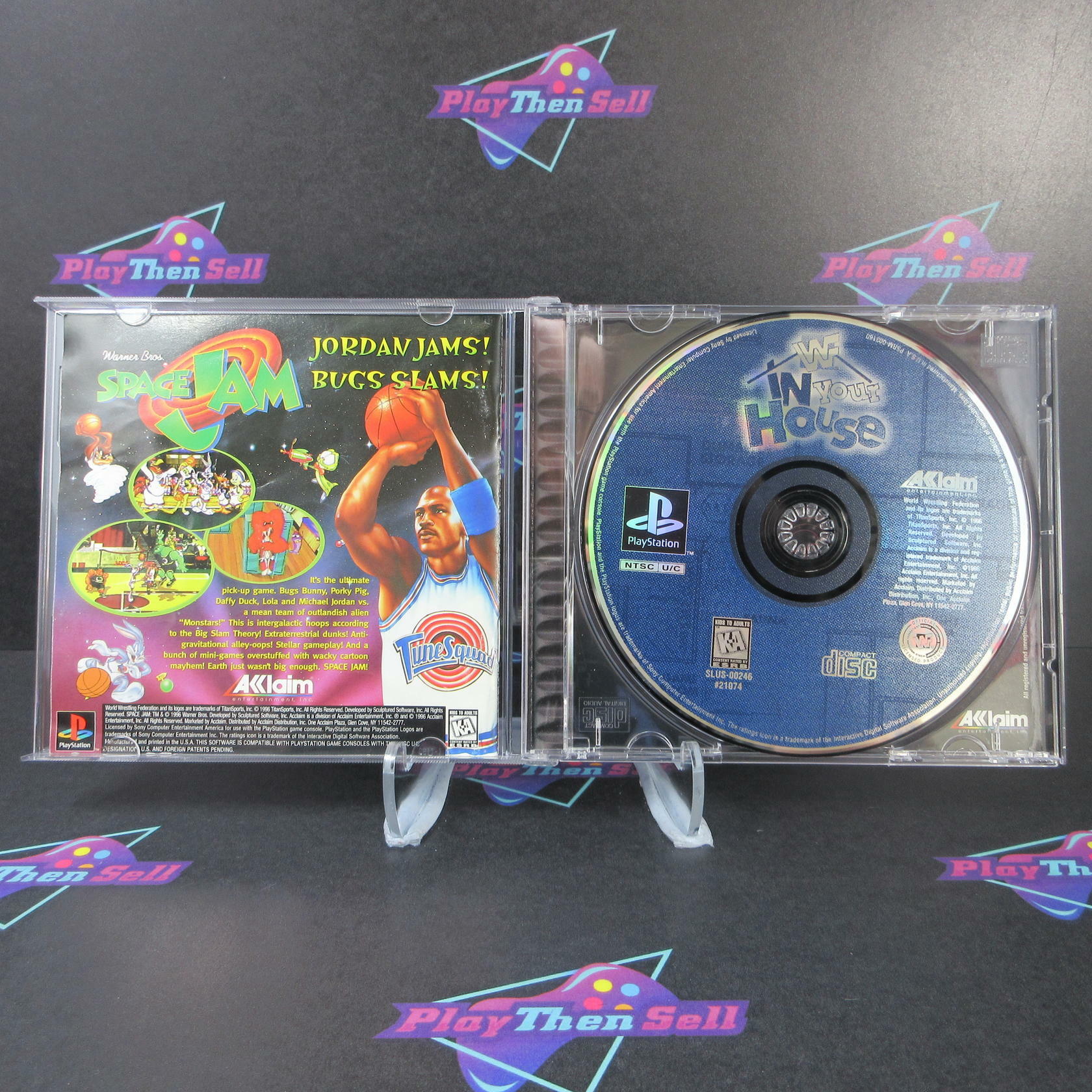 WWF In Your House PS1 PlayStation 1 - Like New